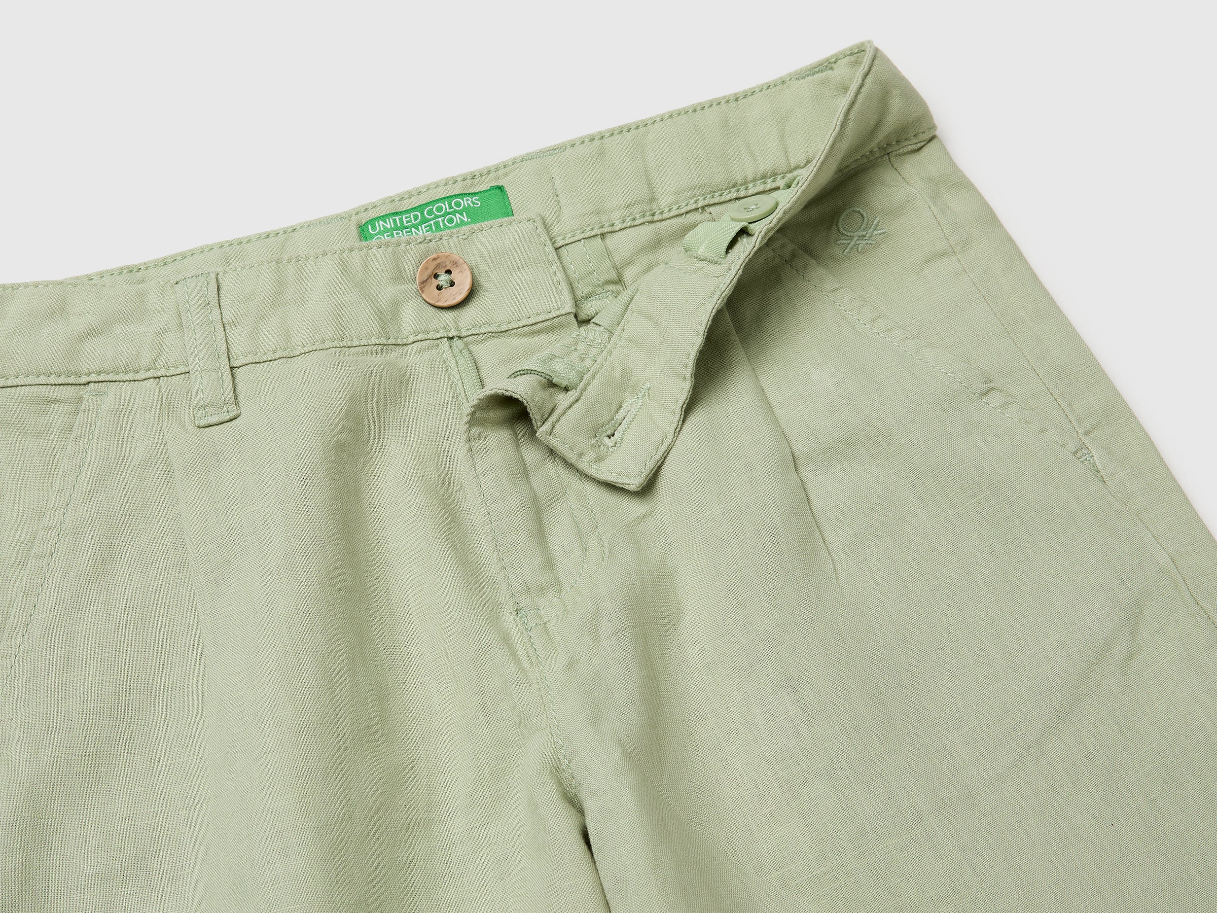 Short en lin mélangé – Image 3