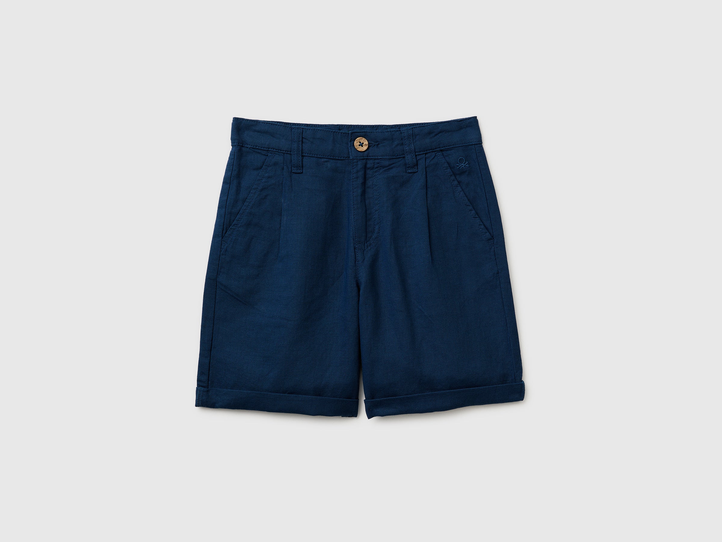 Short en lin mélangé Short en lin mélangé