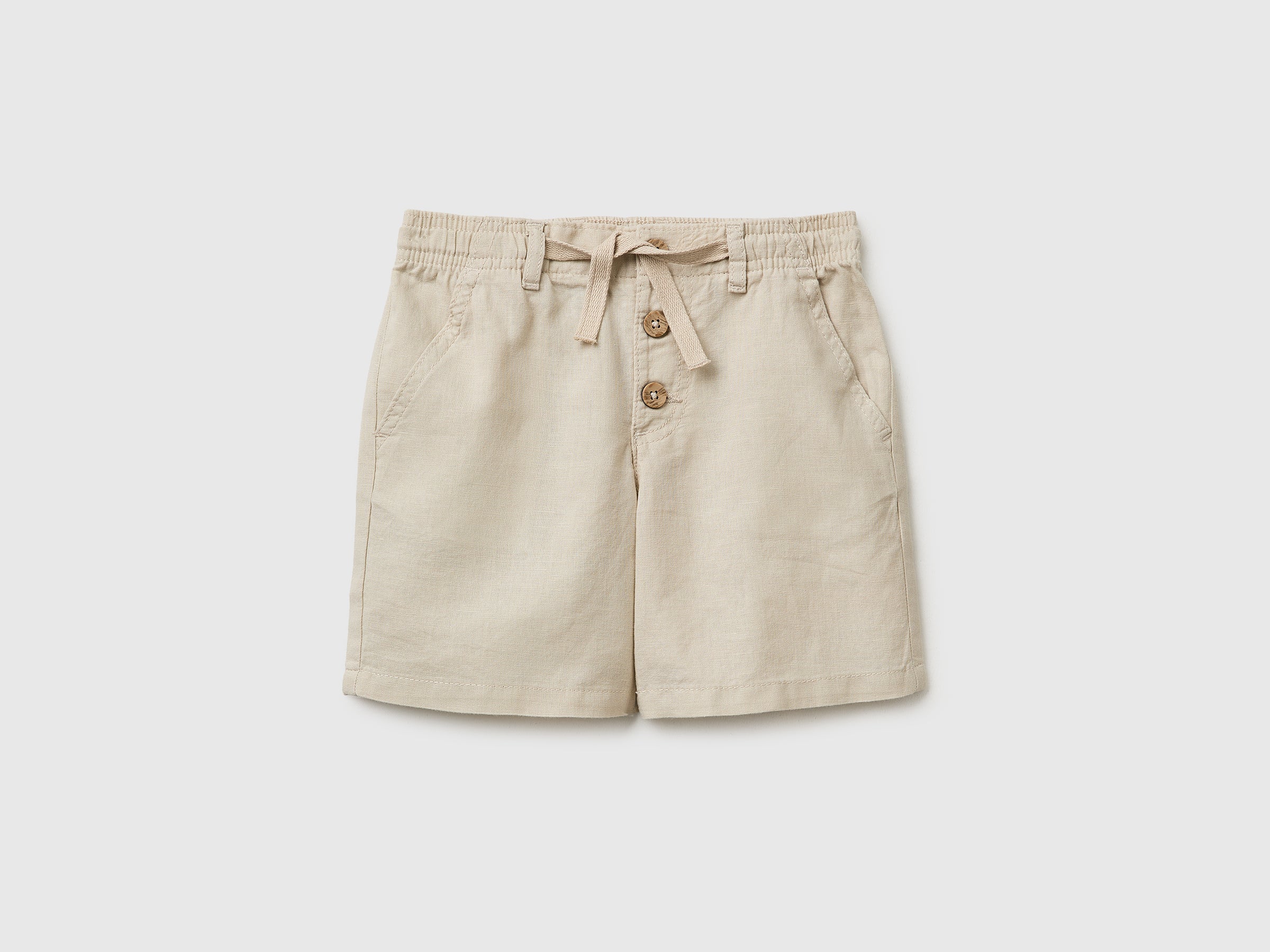 Short en lin mélangé Short en lin mélangé