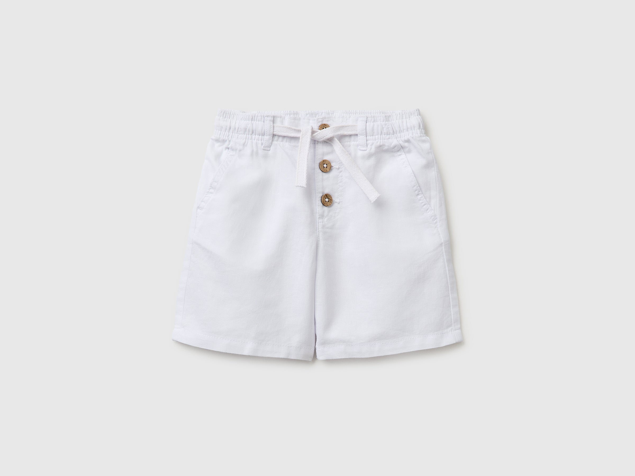 Short en lin mélangé Short en lin mélangé