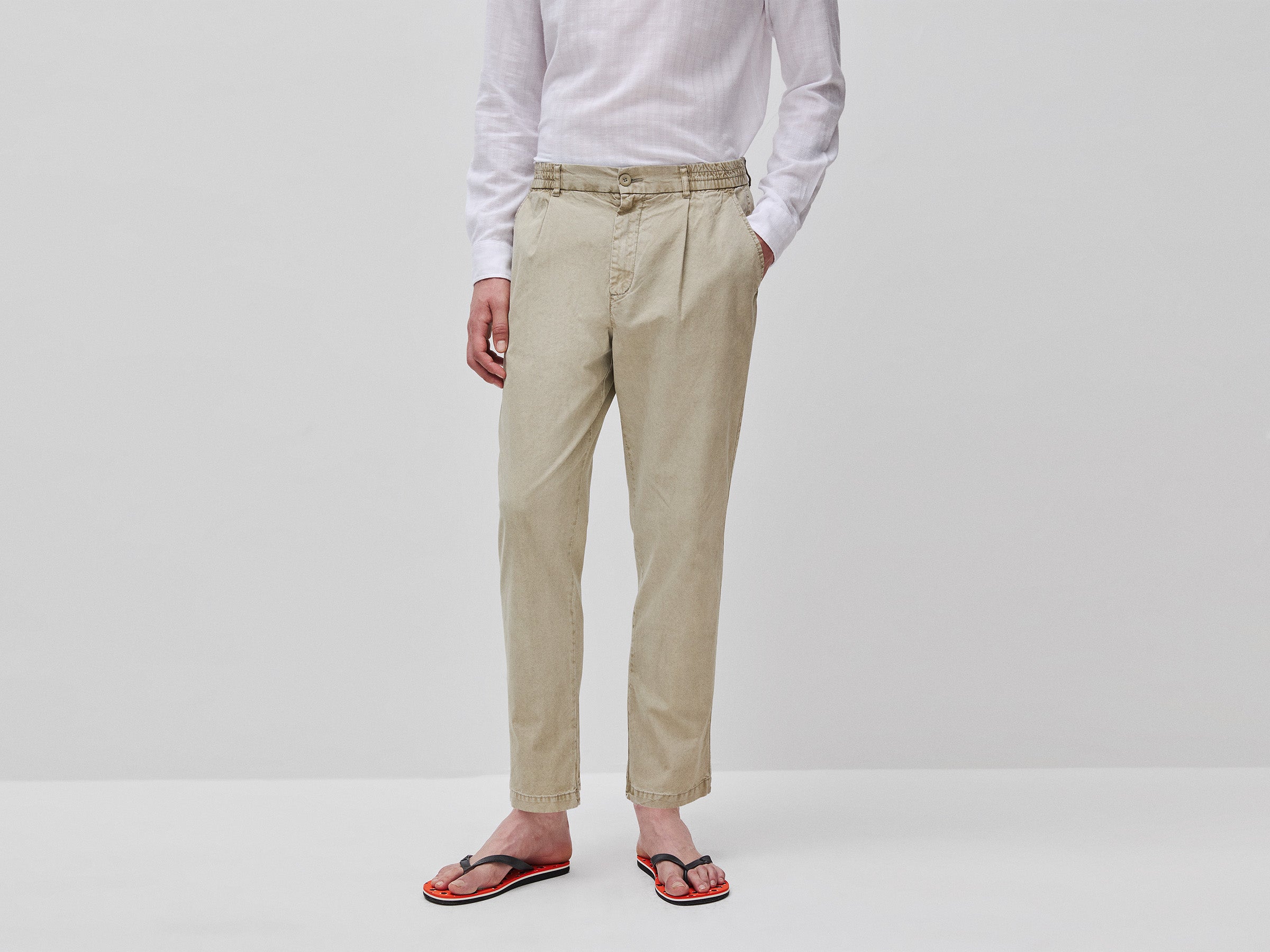 Chinos coupe carotte Chinos coupe carotte