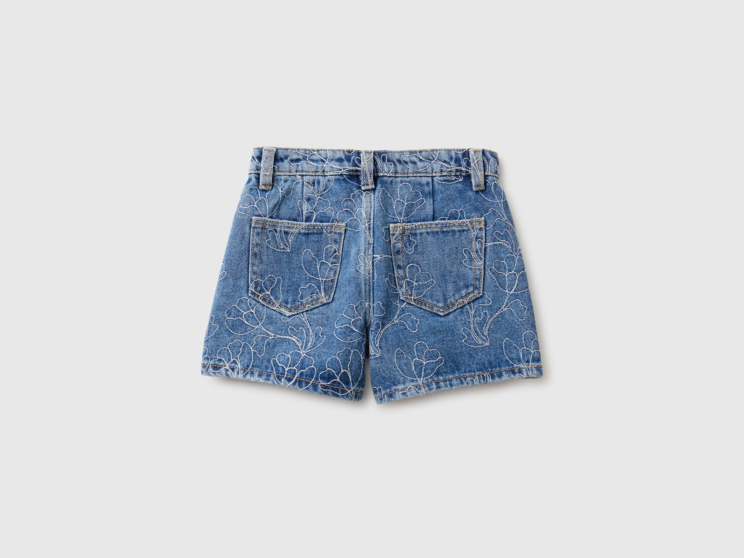 Short en jean brodé – Image 2