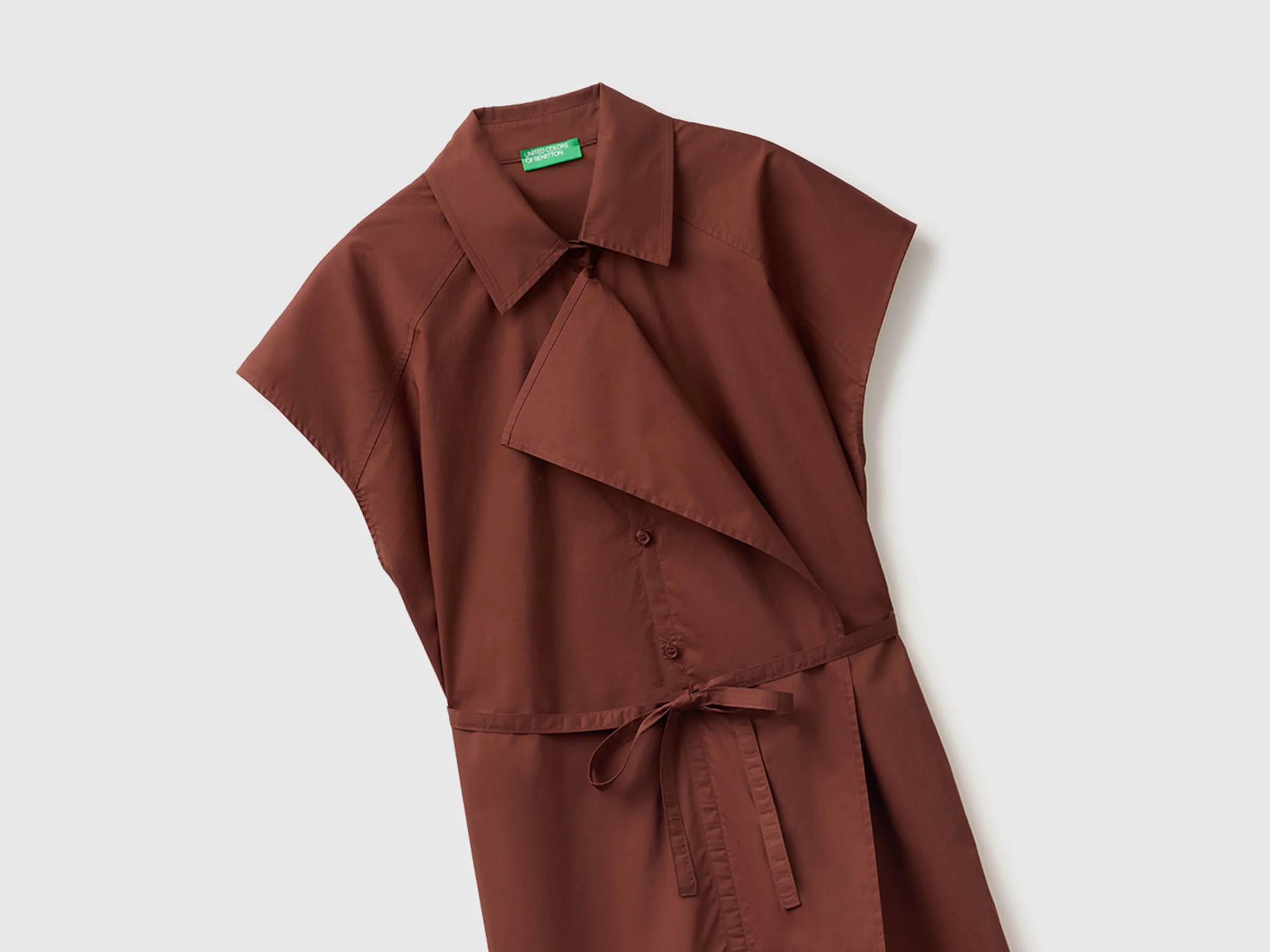 Robe chemise sans manches Robe chemise sans manches