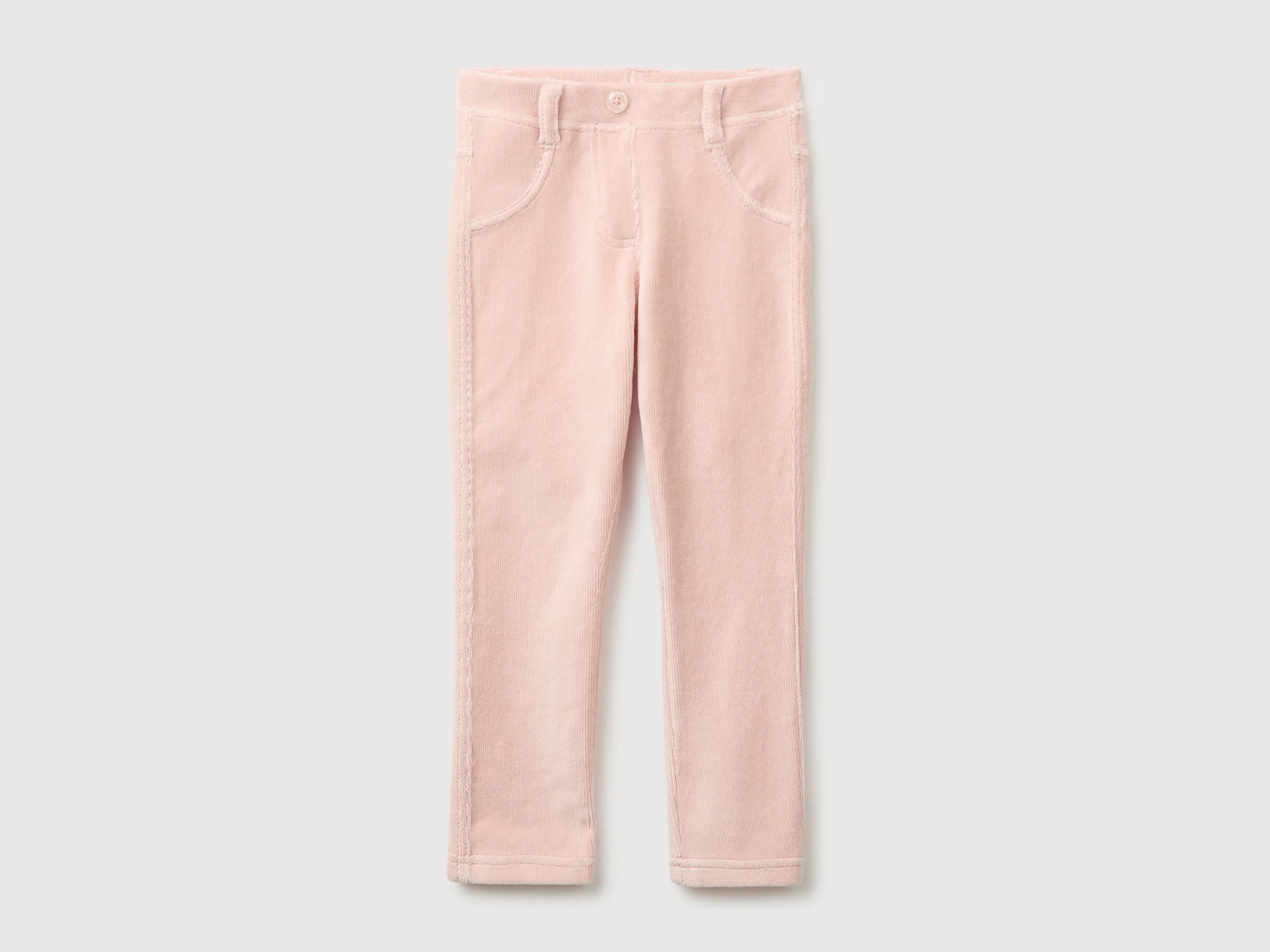 Pantalon en chenille côtelée Pantalon en chenille côtelée