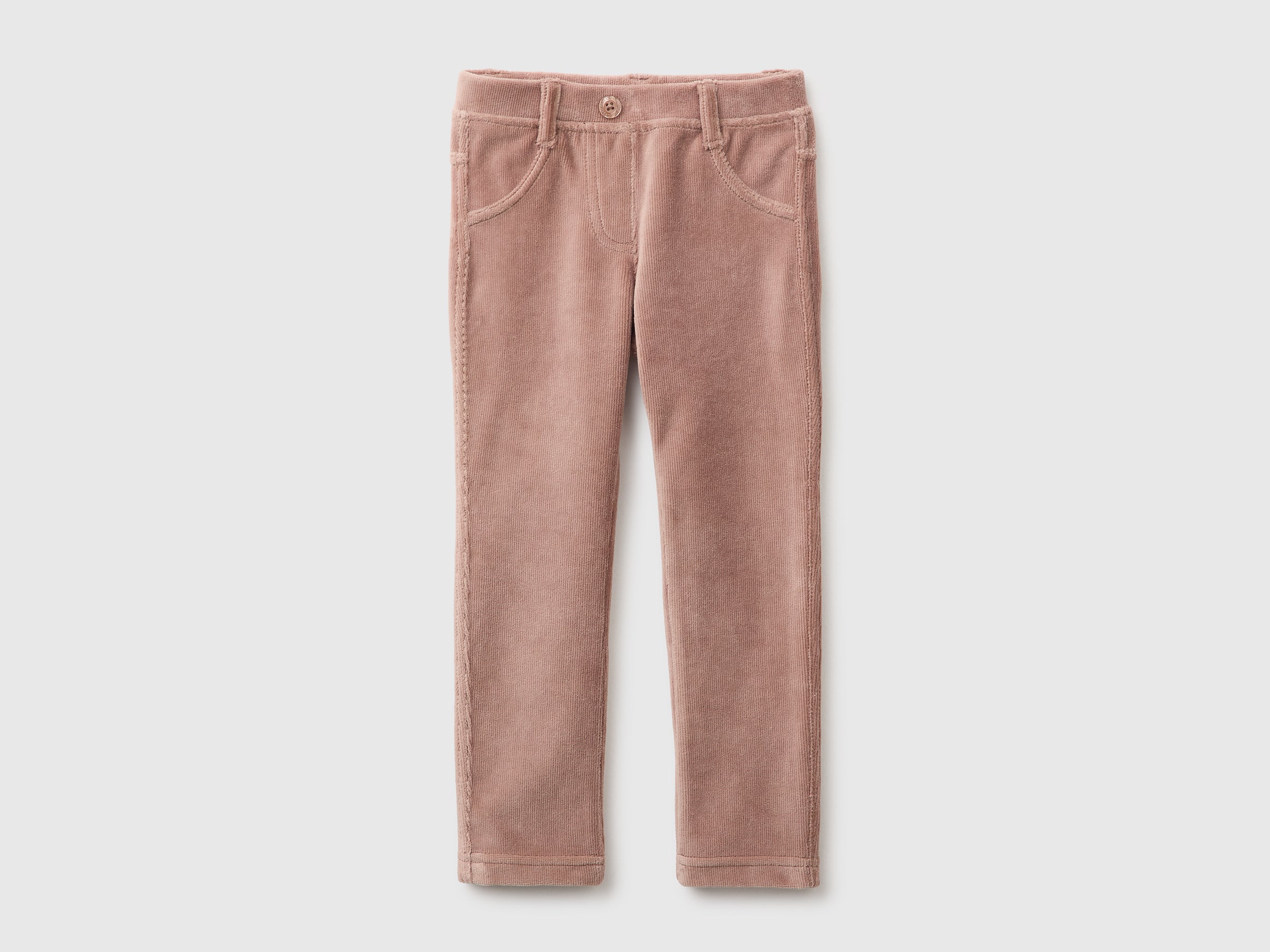 Pantalon en chenille côtelée Pantalon en chenille côtelée