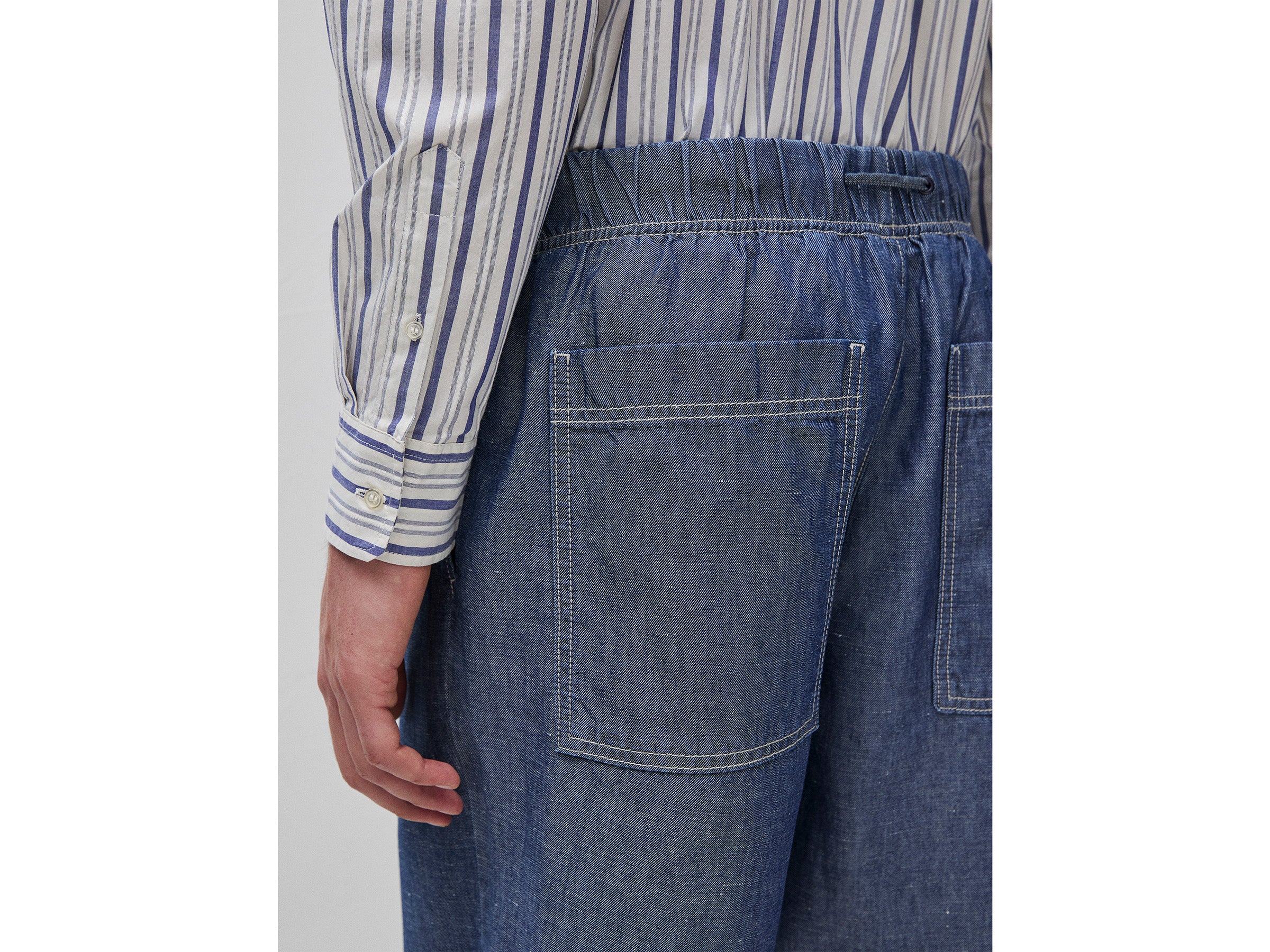 Bermuda en chambray – Image 4