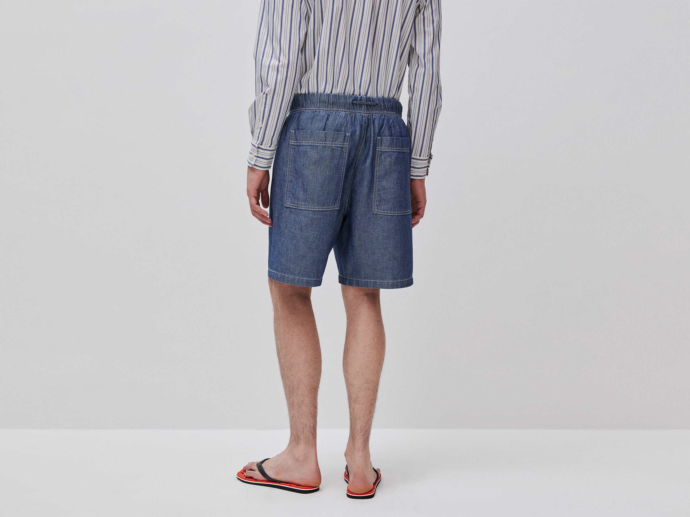 Bermuda en chambray – Image 2