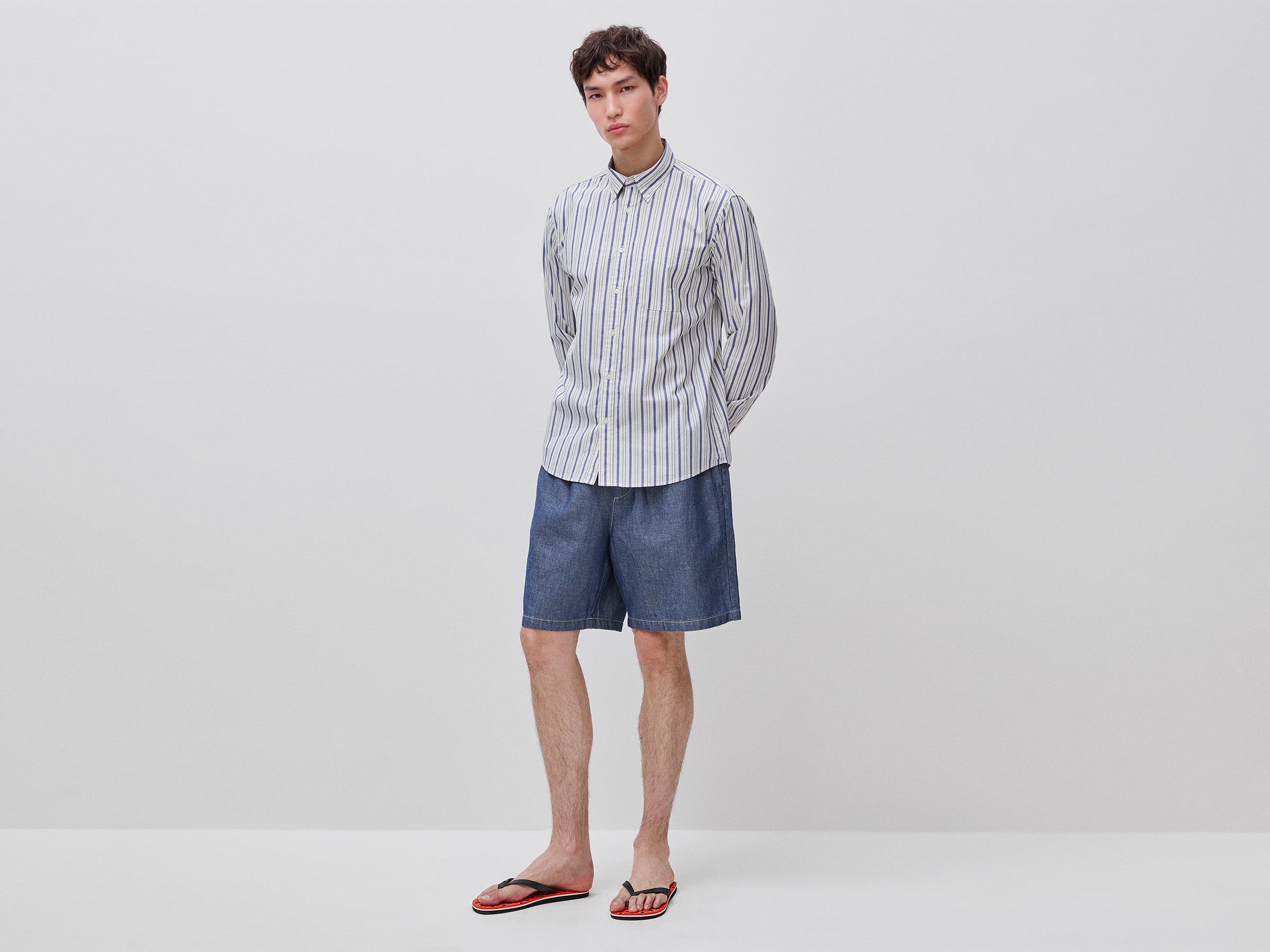 Bermuda en chambray – Image 3