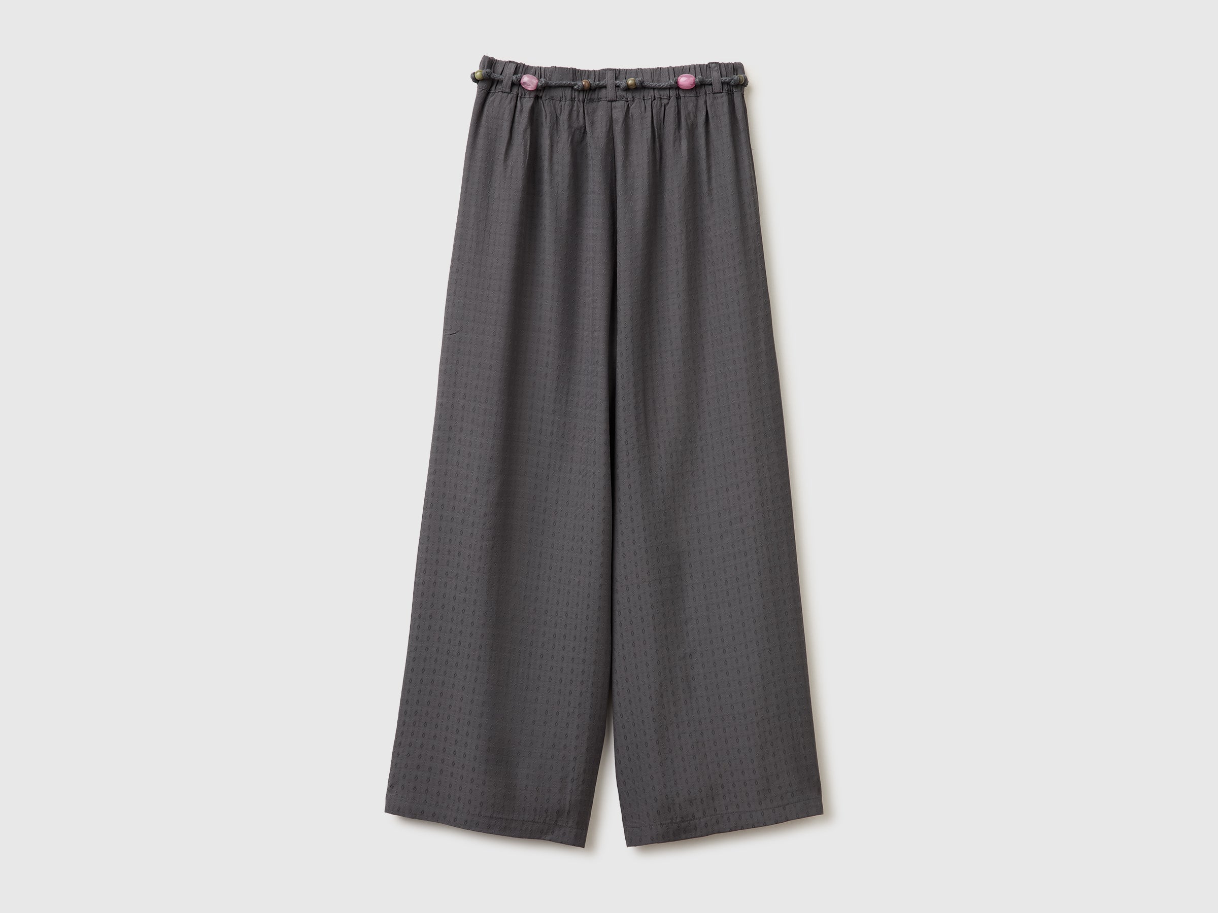 Pantalon large avec ceinture – Image 2