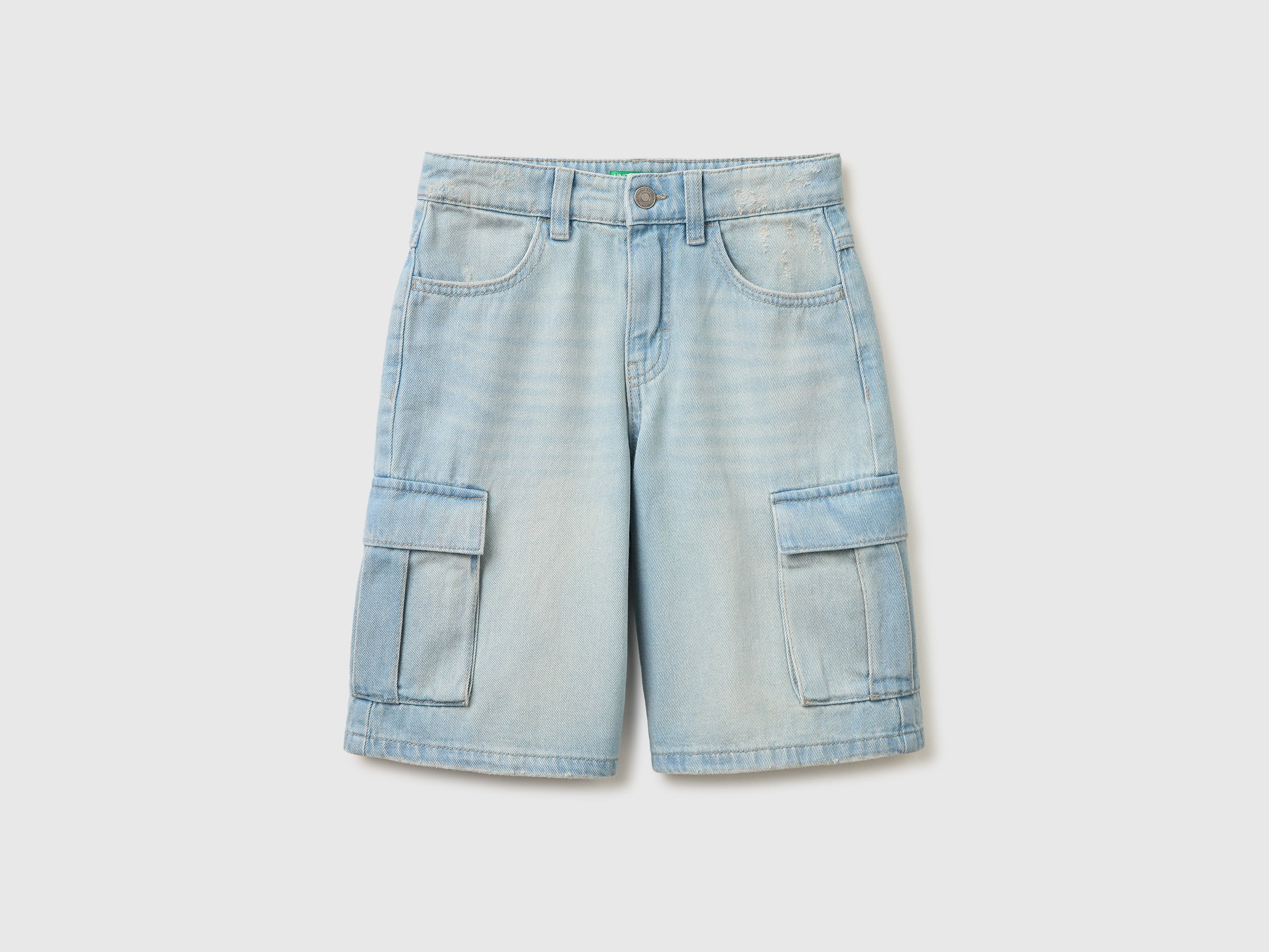 Bermuda en denim avec poches Bermuda en denim avec poches
