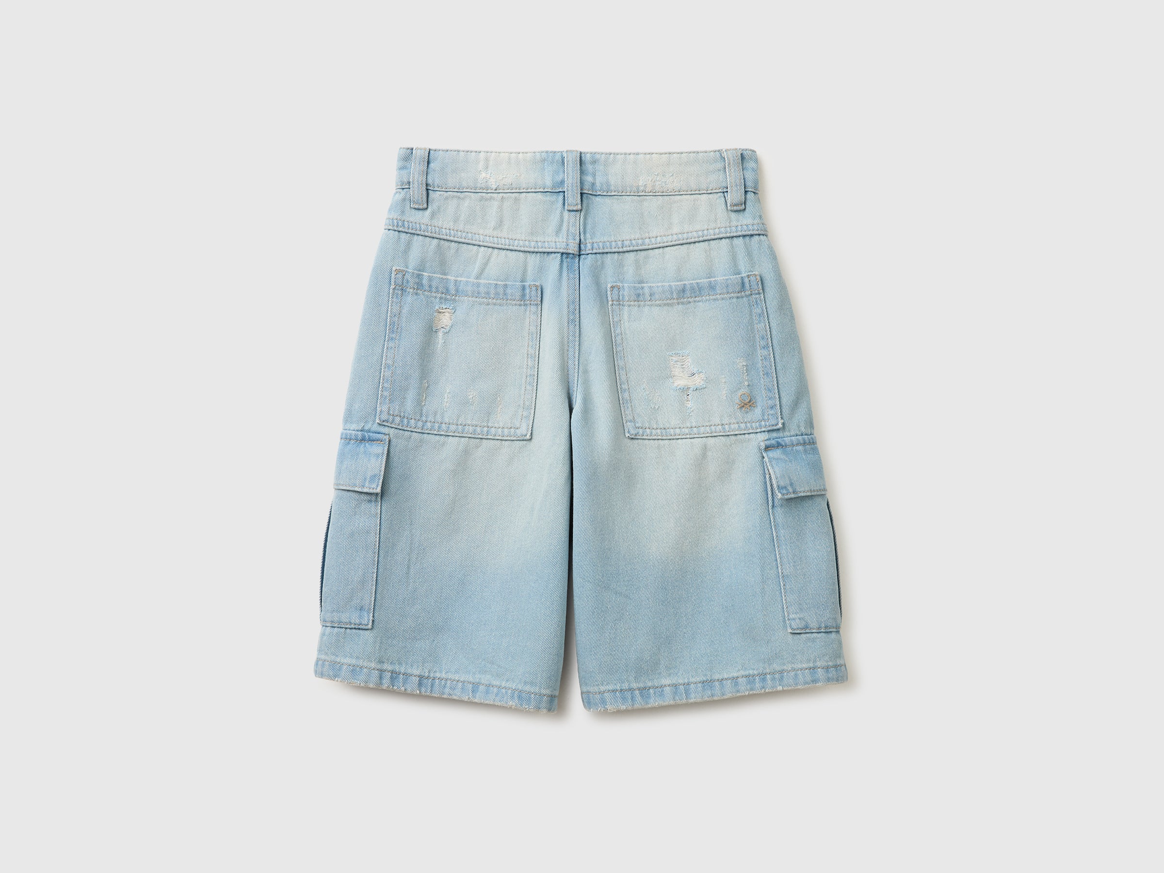 Bermuda en denim avec poches – Image 2