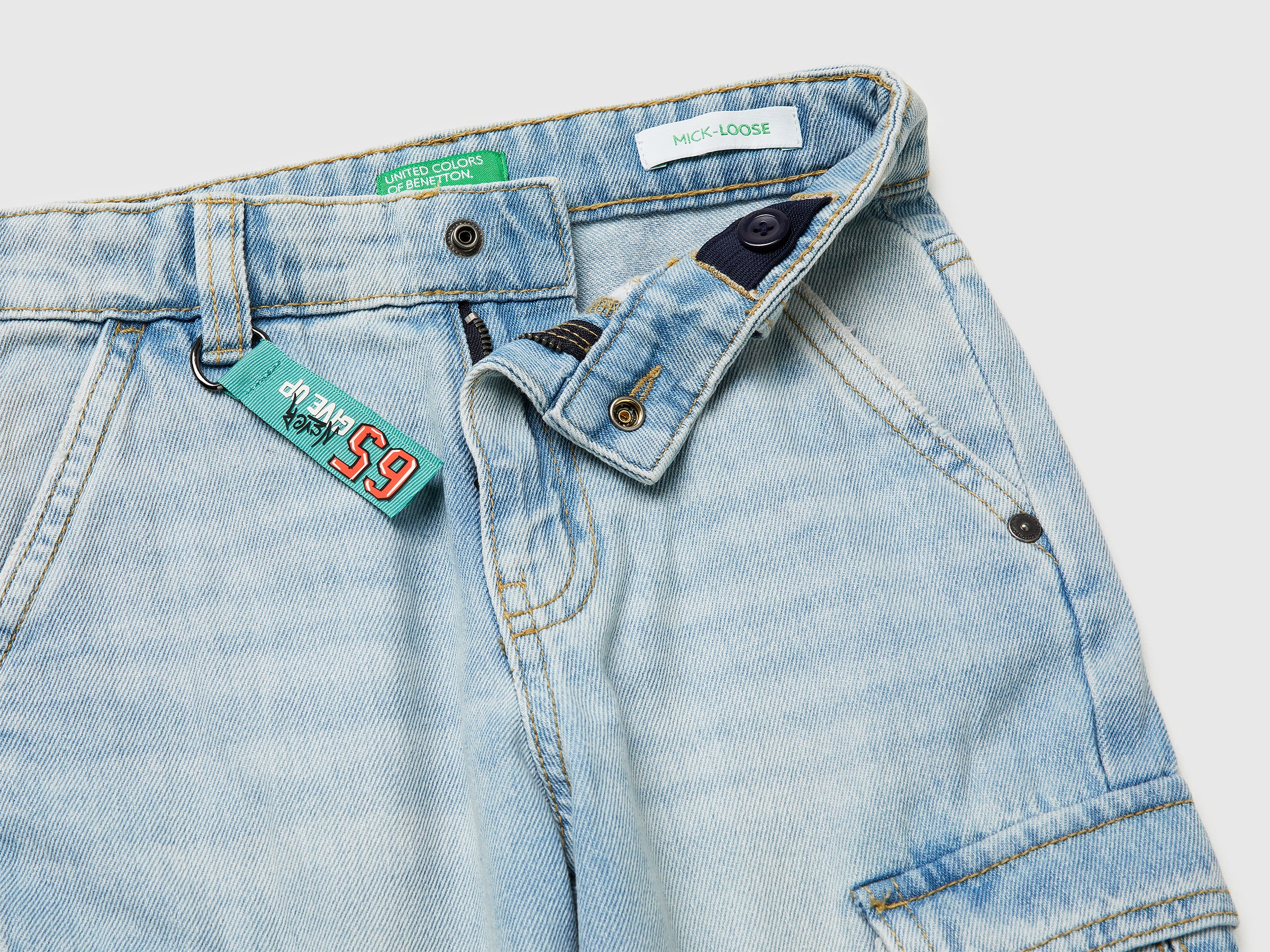 Jean cargo ample – Image 3