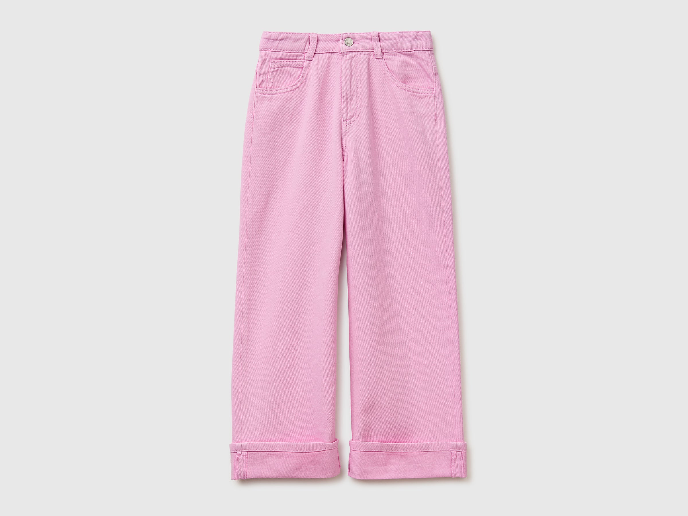 Pantalon large à revers Pantalon large à revers