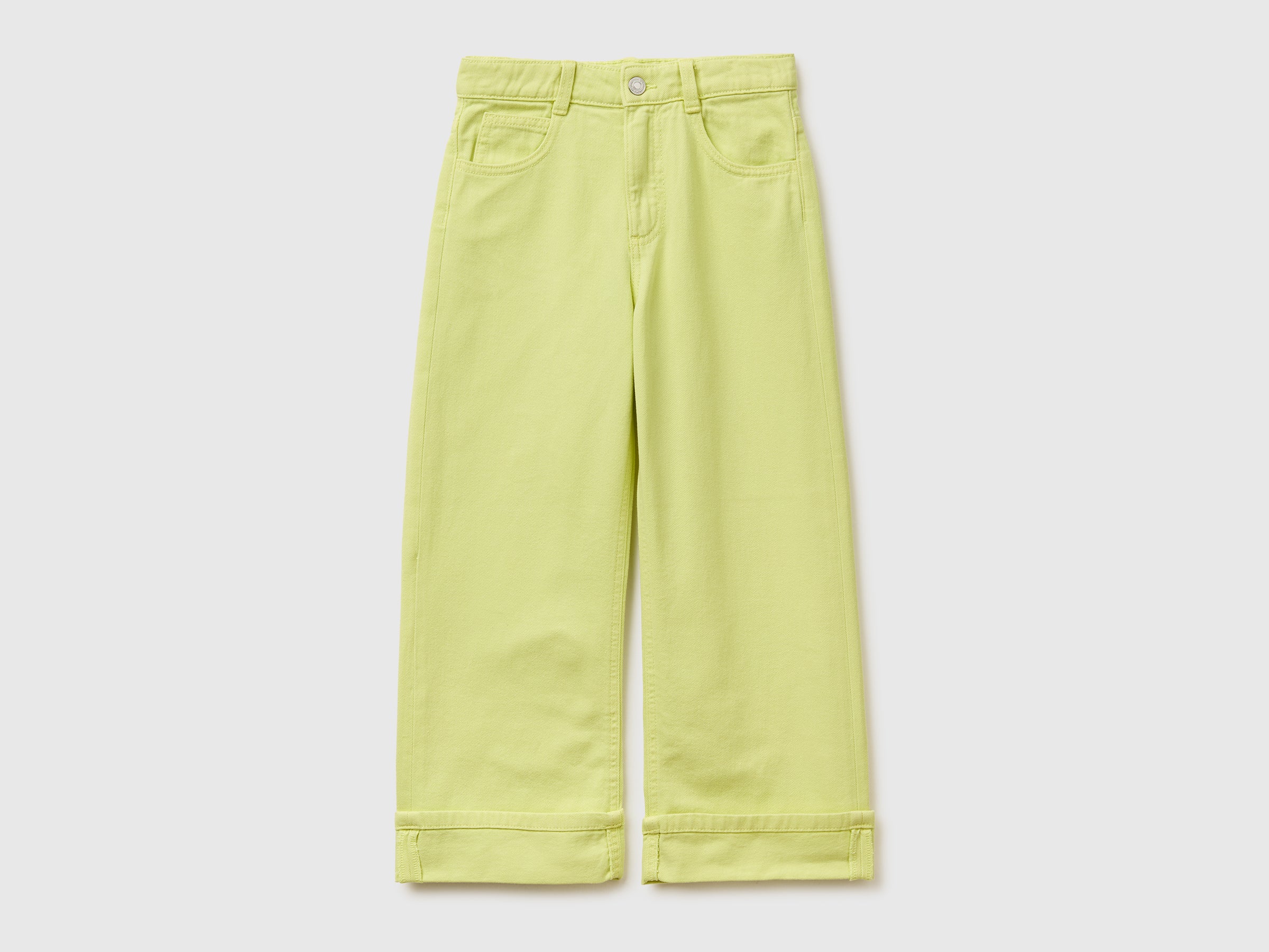 Pantalon large à revers Pantalon large à revers