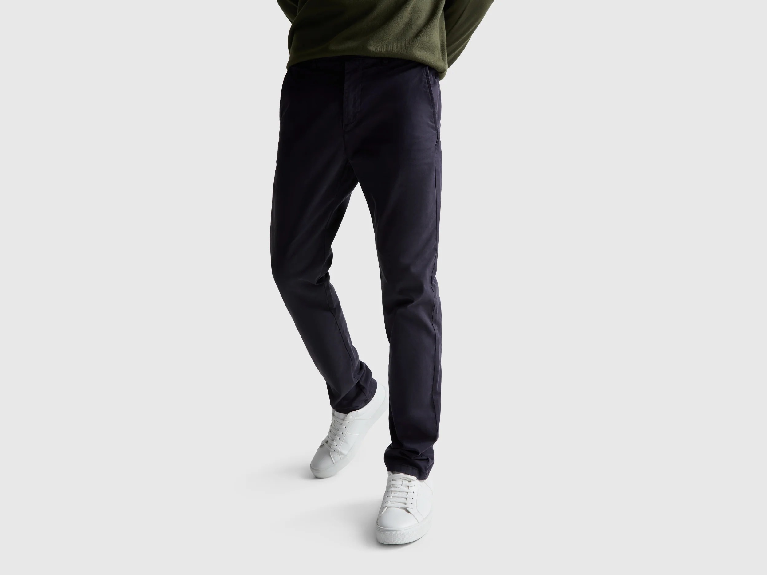 Chino en coton coupe slim Chino en coton coupe slim