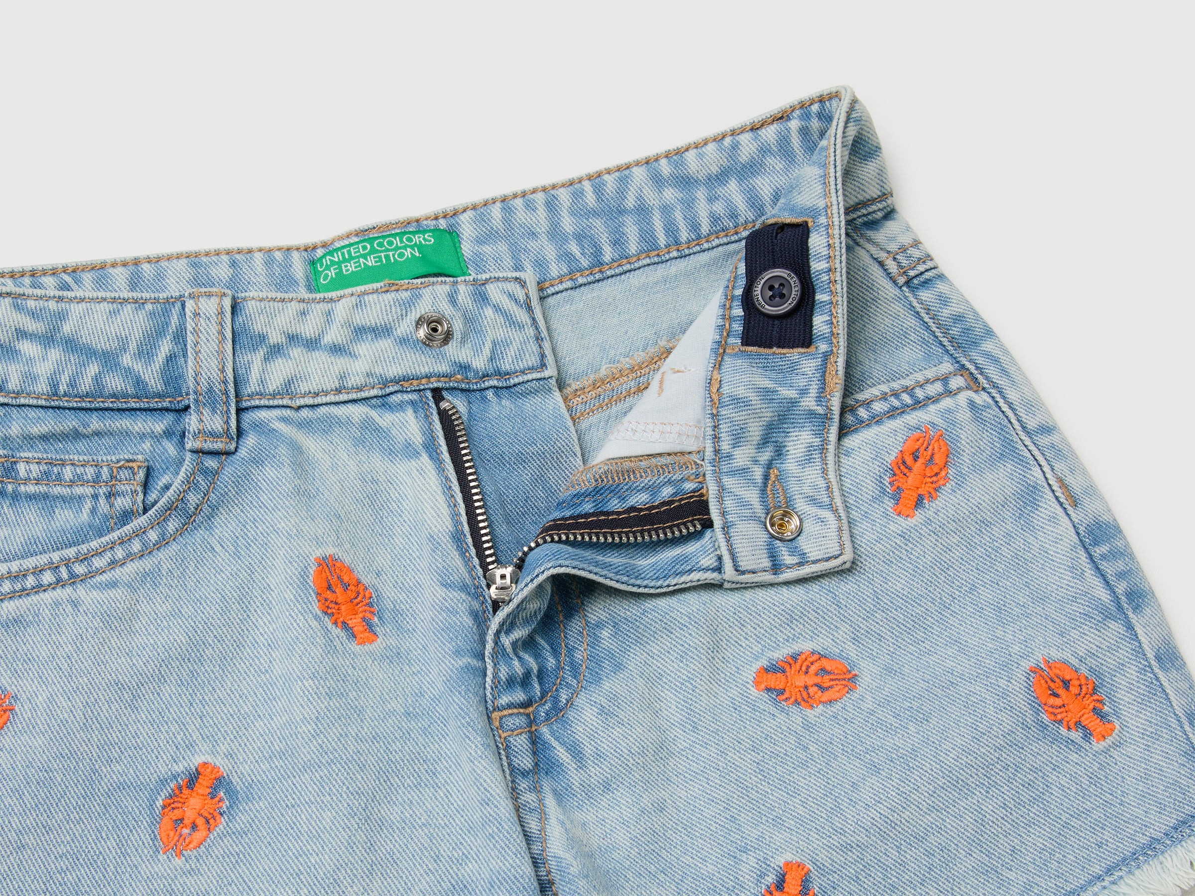 Short en jean homard – Image 3