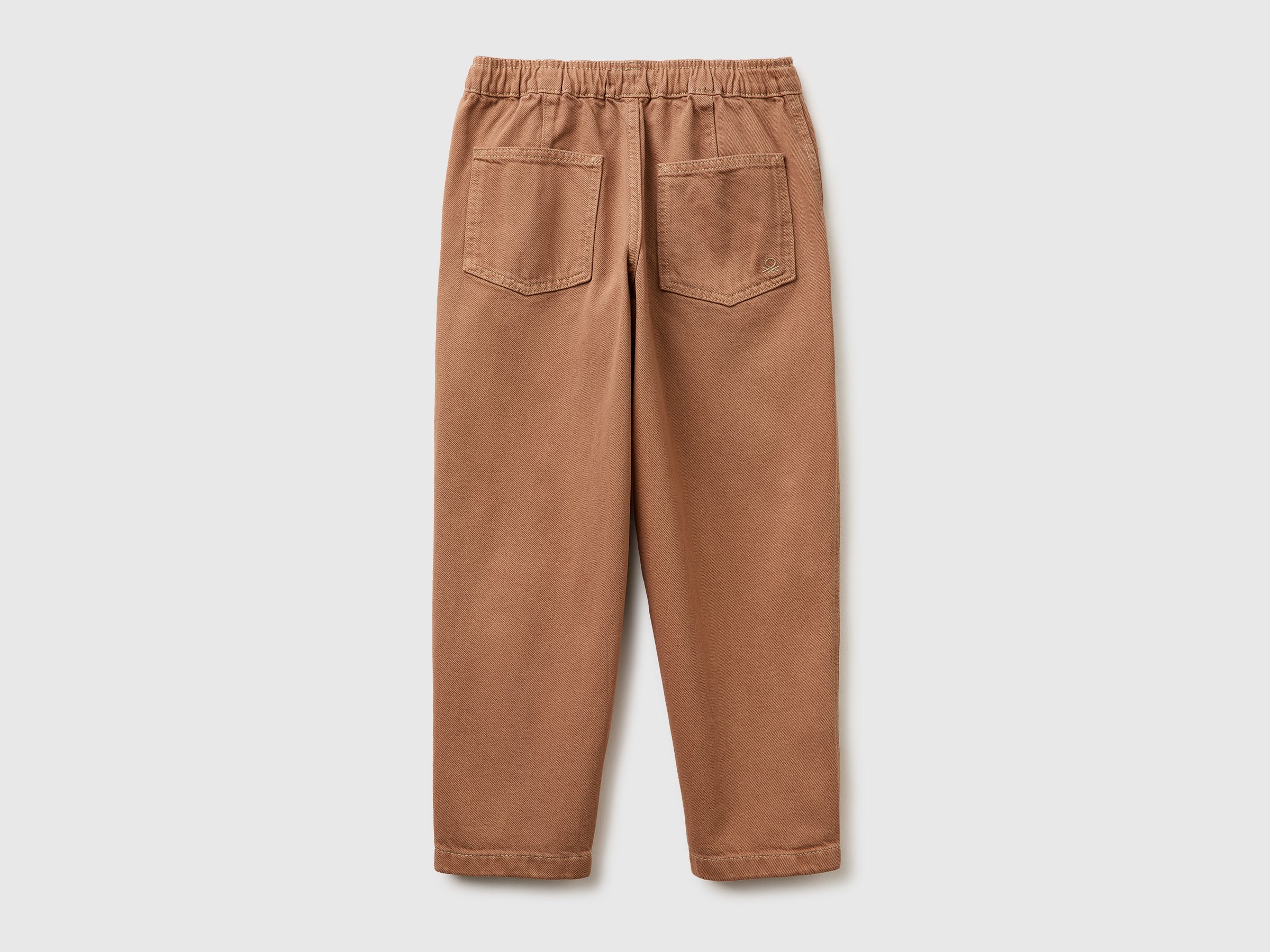 Pantalon de jogging en coton avec cordon de serrage – Image 2