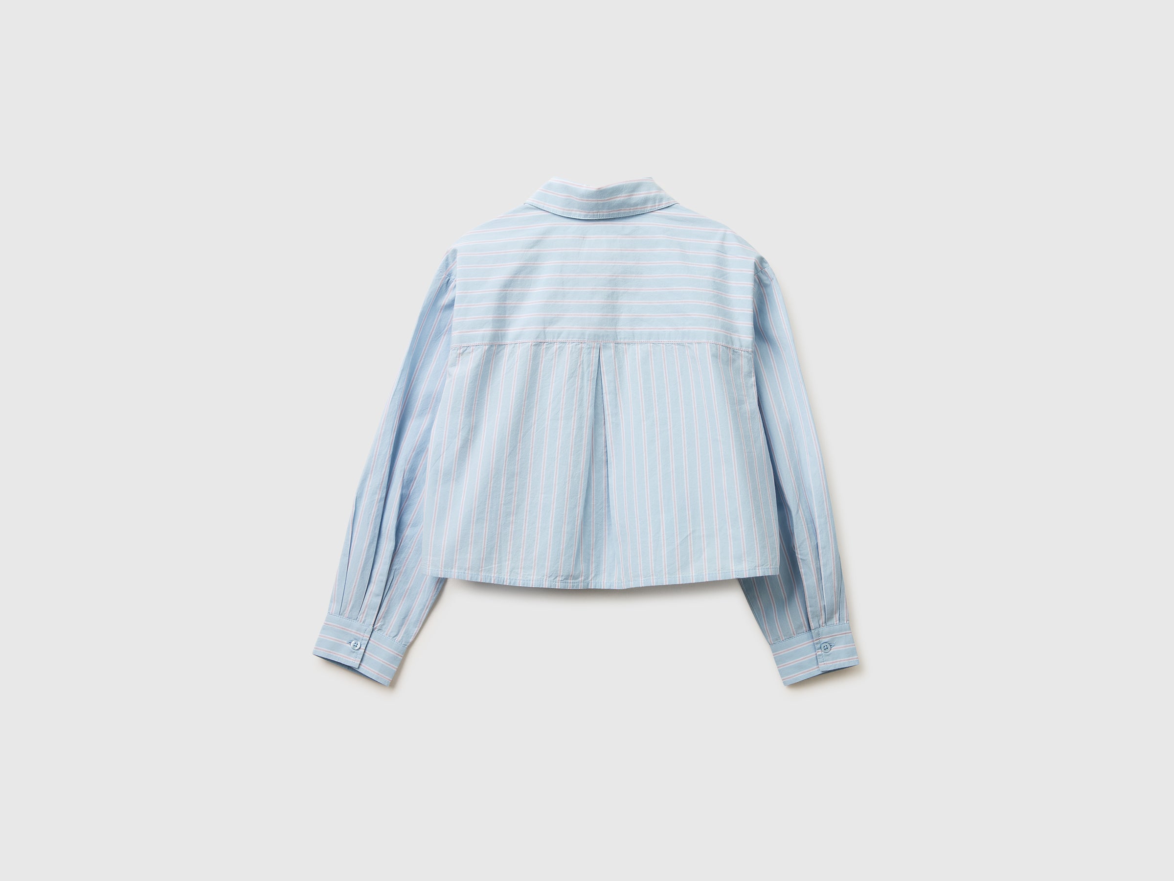 Chemise rayée à coupe carrée – Image 2