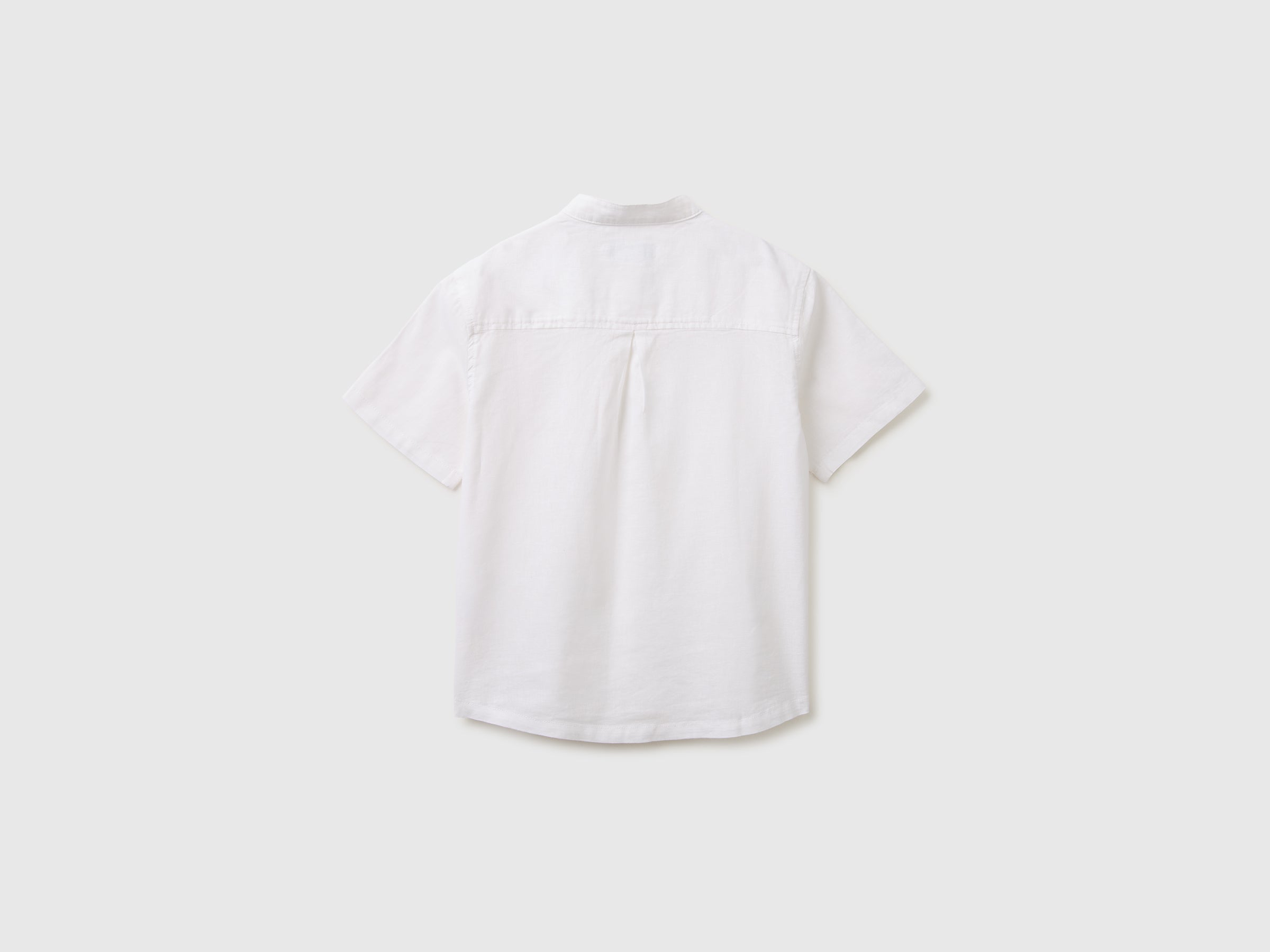 Chemise à manches courtes en lin mélangé – Image 2