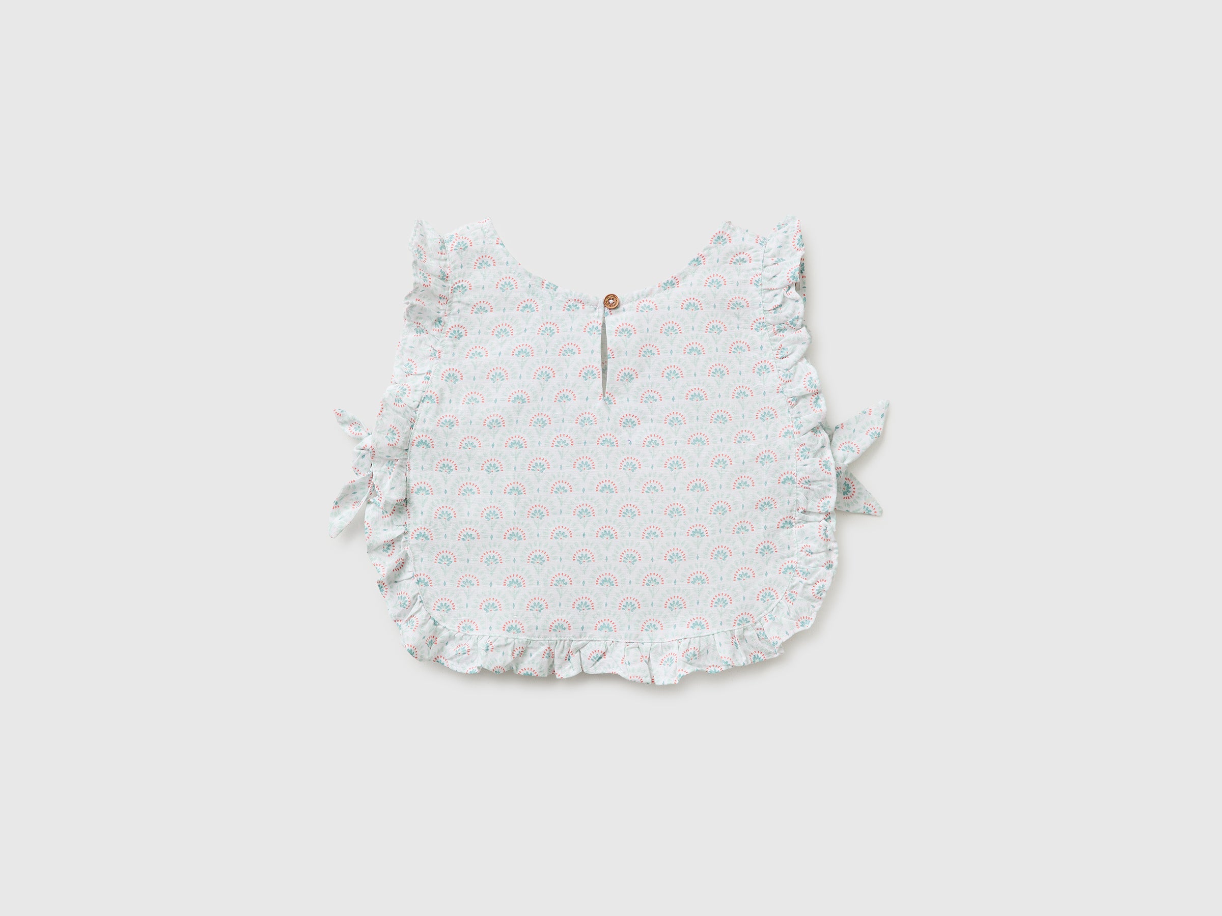Blouse fleurie en lin mélangé – Image 2