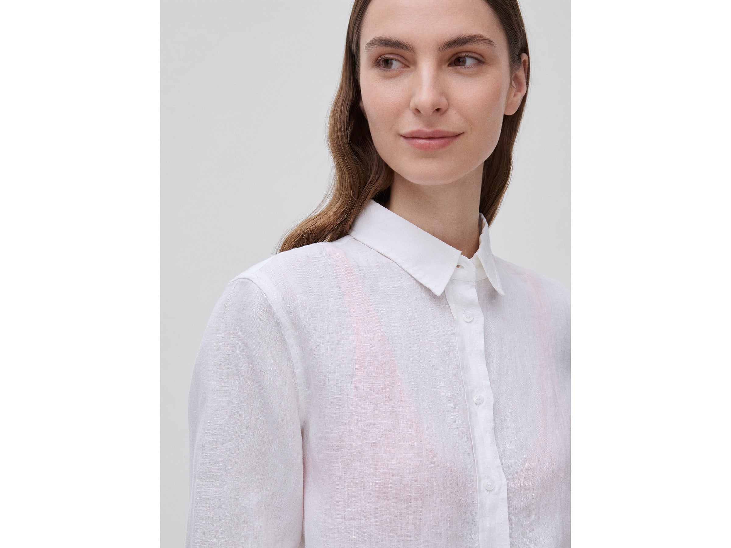 Chemise coupe classique en pur lin – Image 4