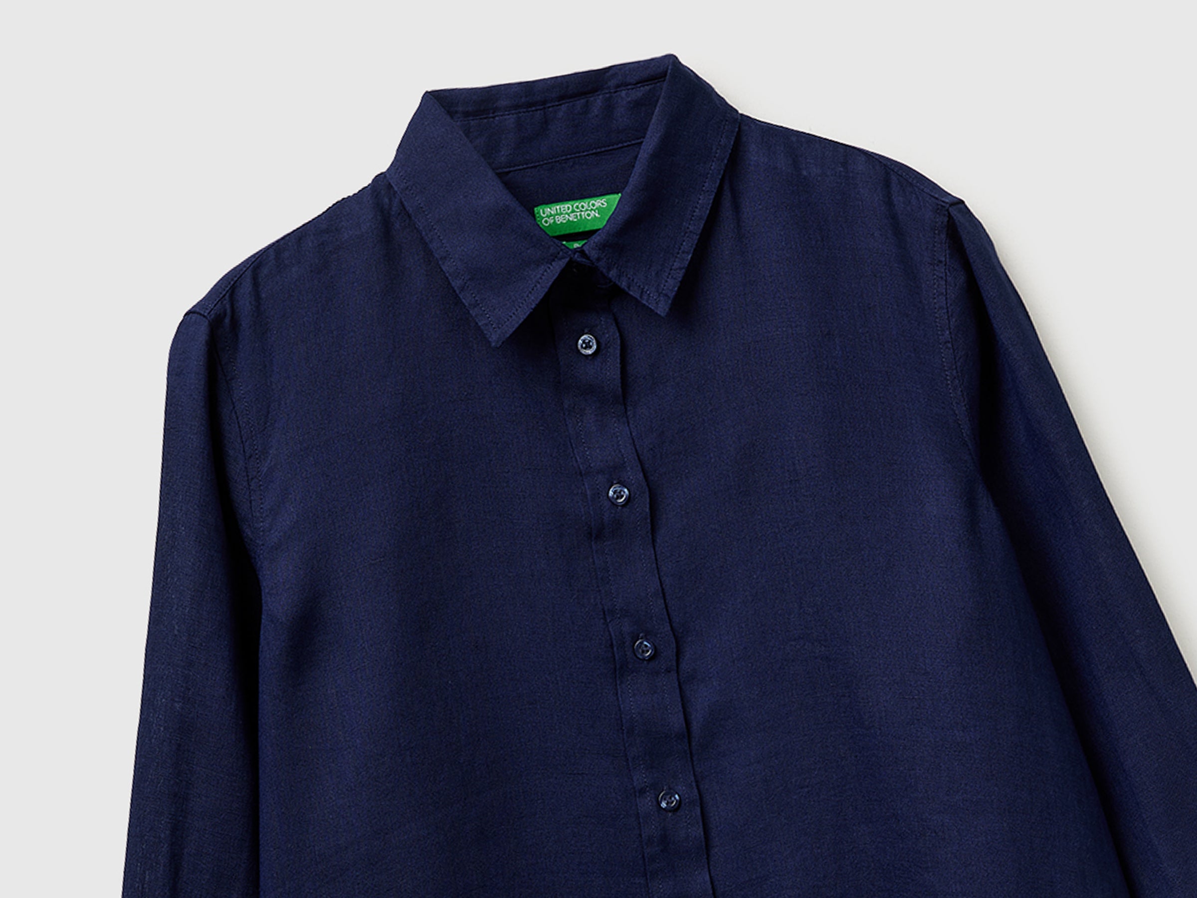 Chemise coupe classique en pur lin – Image 3