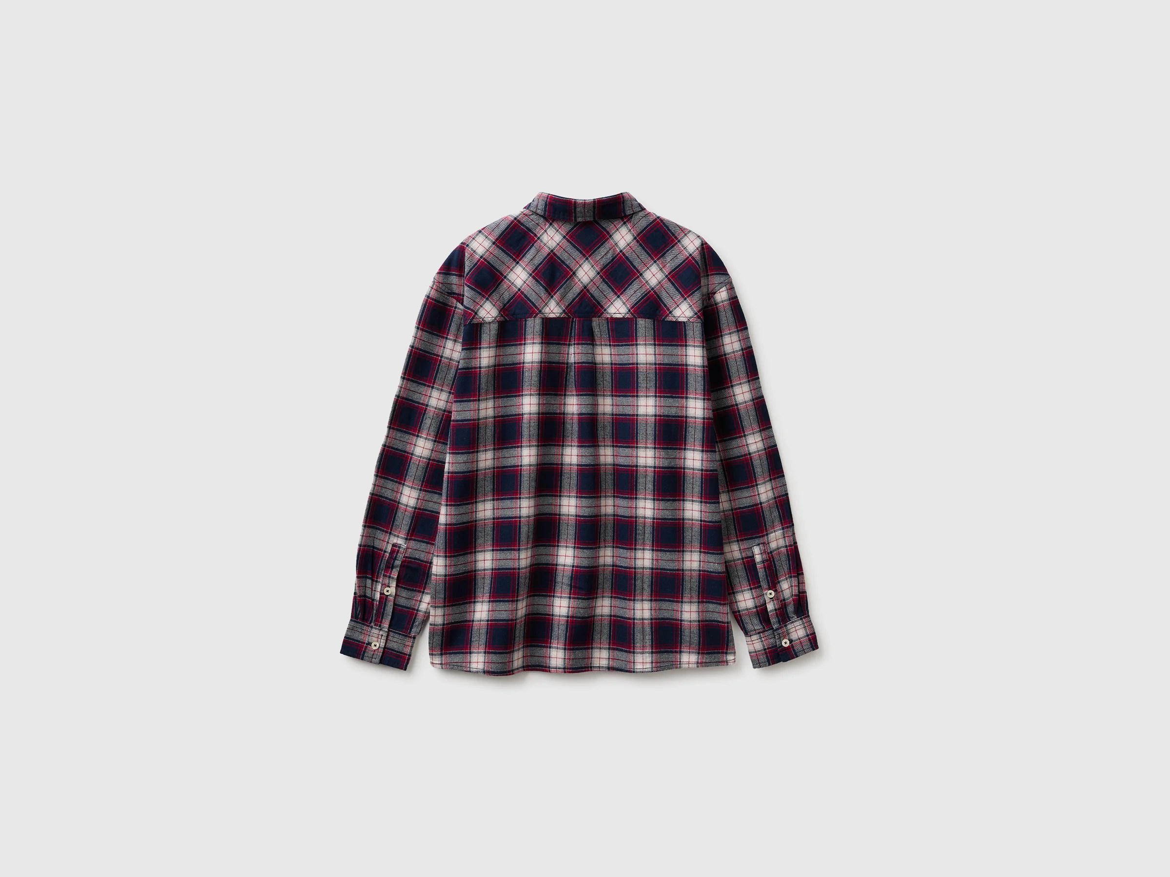 Chemise à carreaux oversize – Image 2
