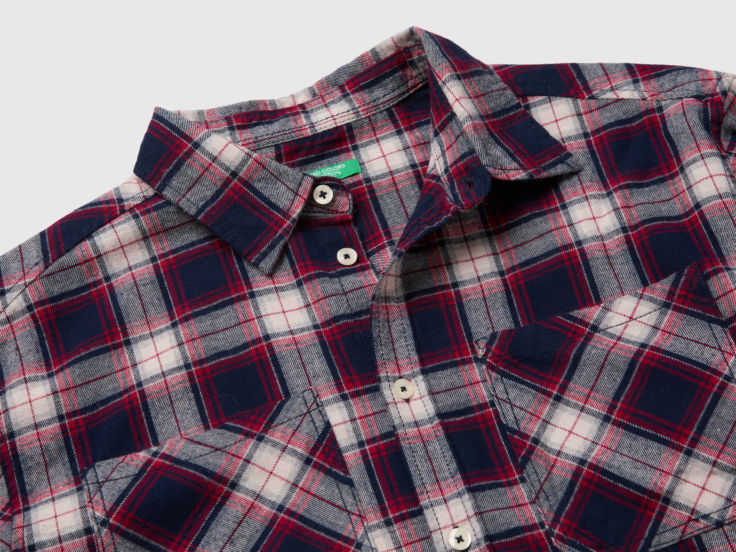 Chemise à carreaux oversize – Image 3