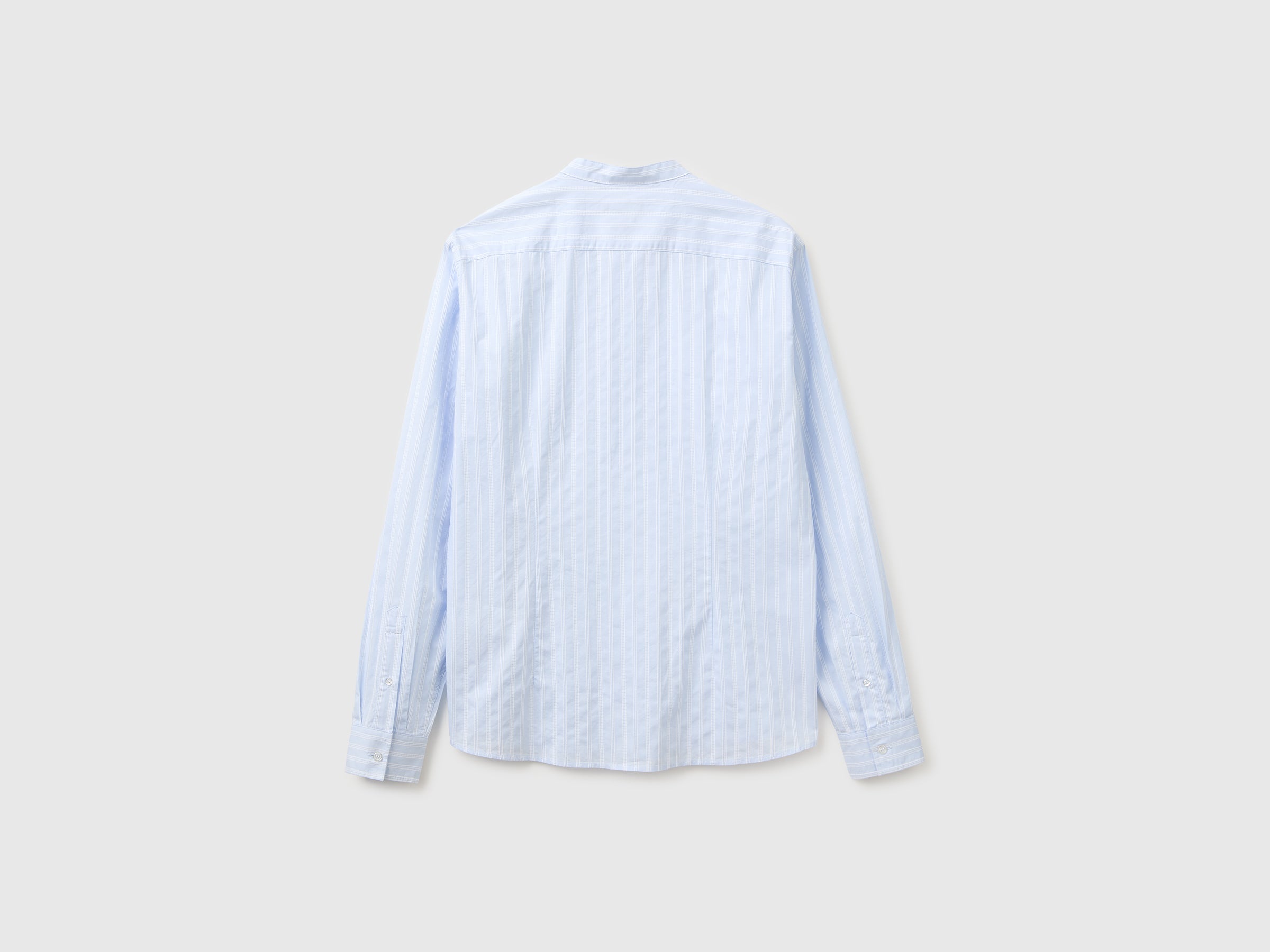 Chemise rayée à col mandarin – Image 2