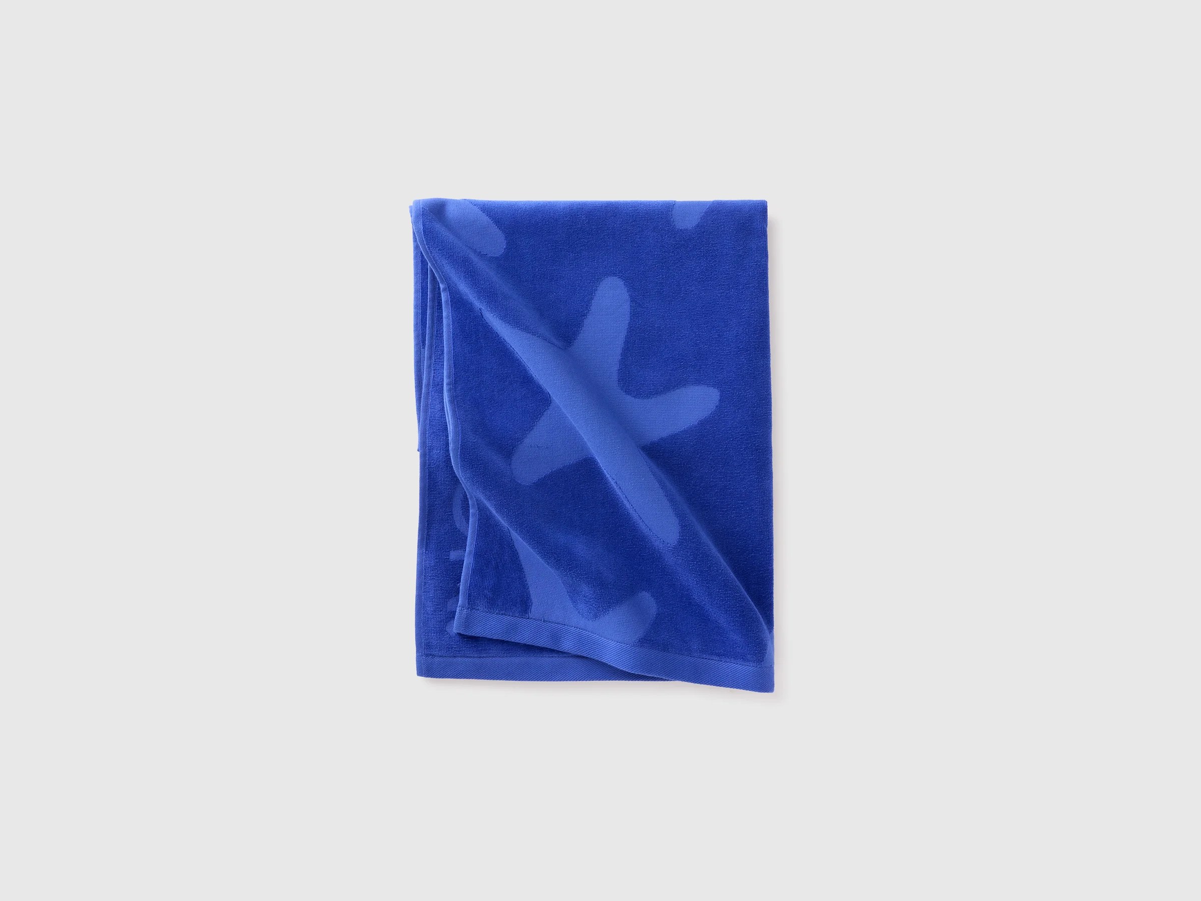 Serviette de plage bleuet à motifs d’étoiles de mer Serviette de plage bleuet à motifs d’étoiles de mer