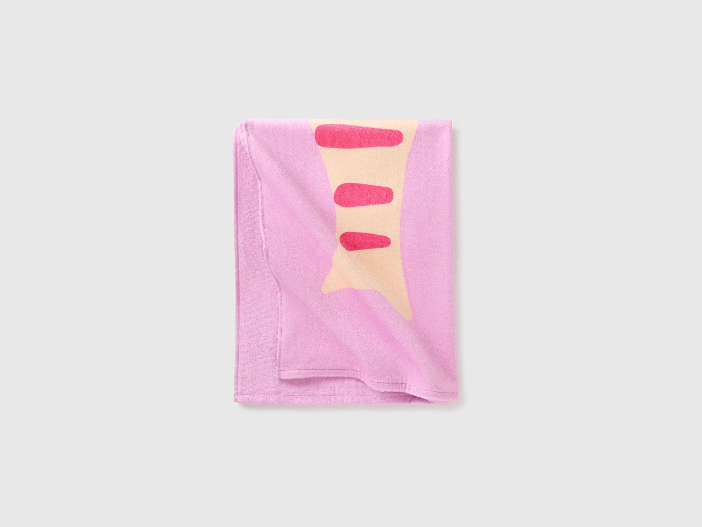 Serviette de plage lilas à motif de poissons Serviette de plage lilas à motif de poissons