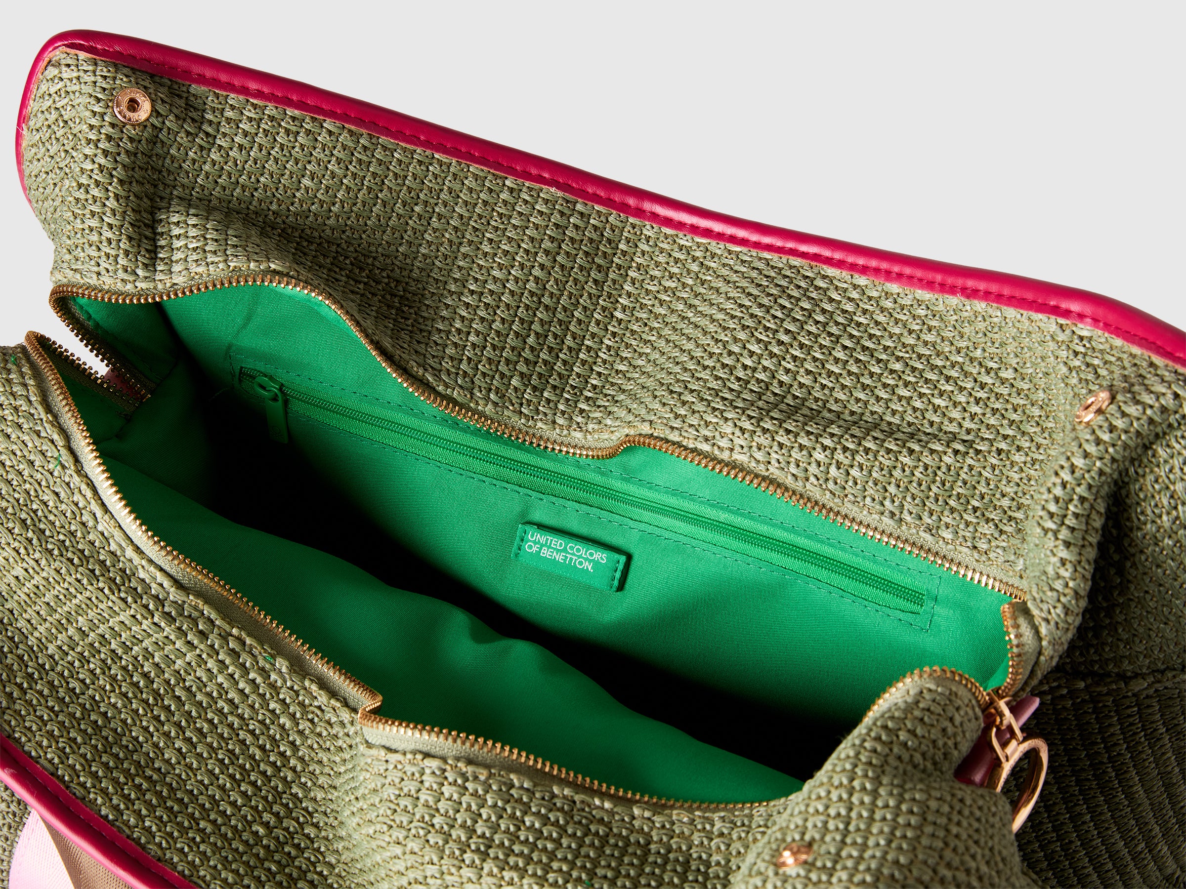 Maxi sac cabas en raphia – Image 3