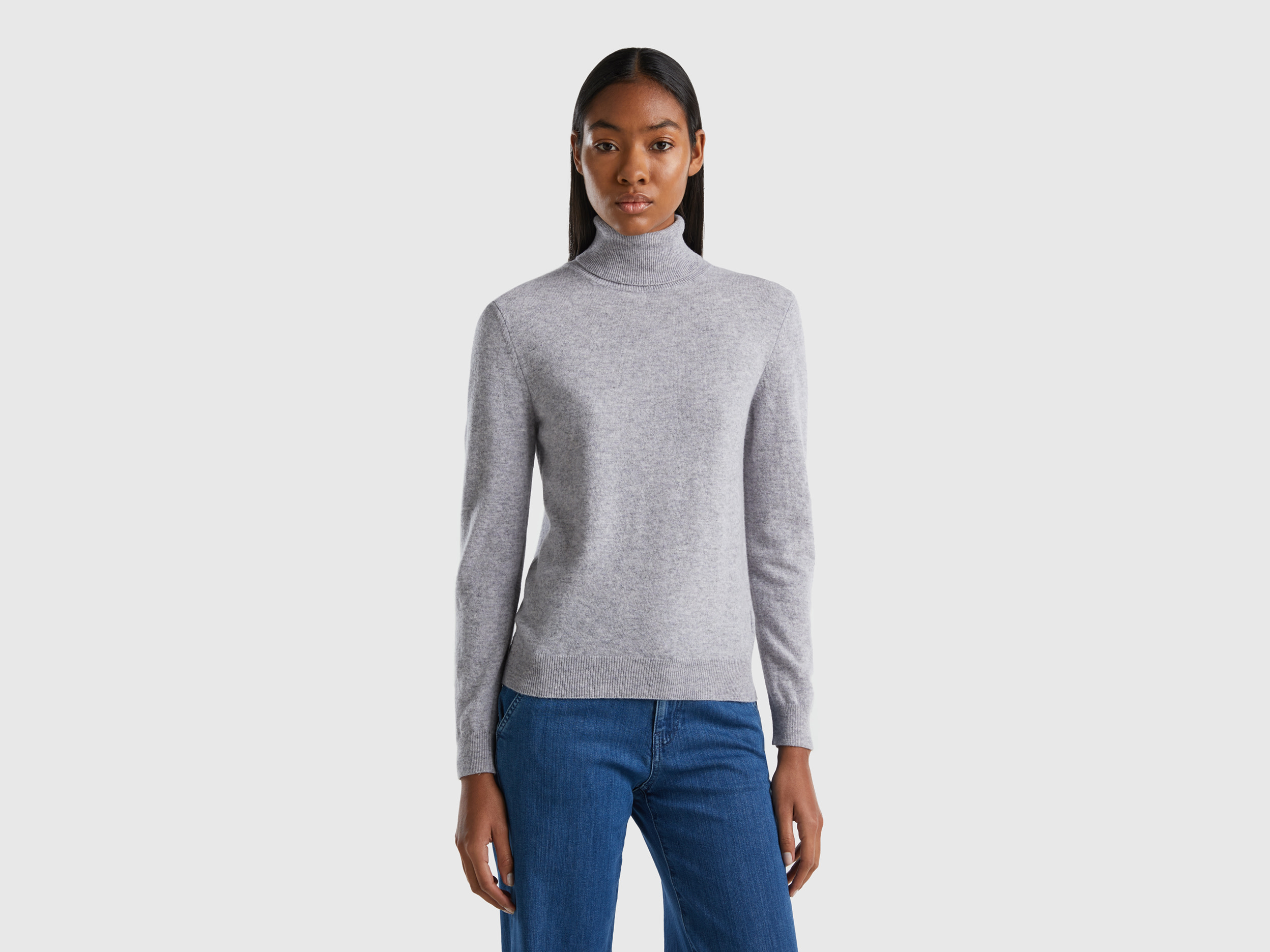 Pull col roulé en pure laine vierge Pull col roulé en pure laine vierge