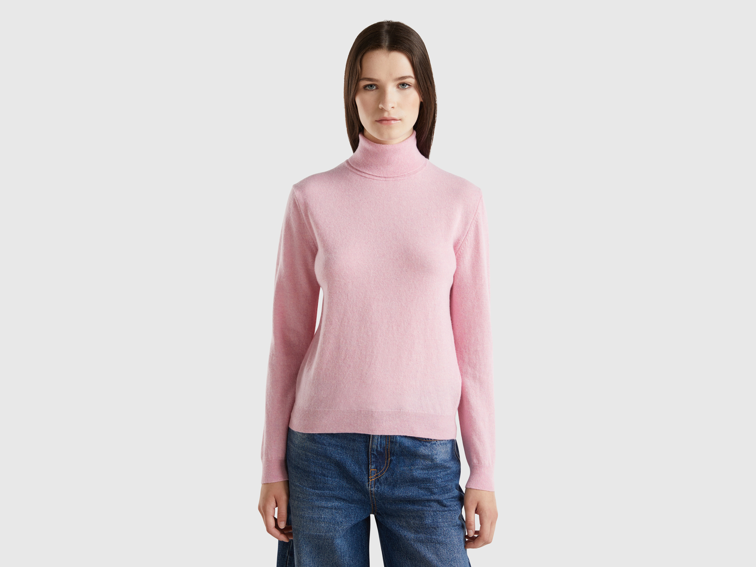Pull col roulé en pure laine vierge Pull col roulé en pure laine vierge