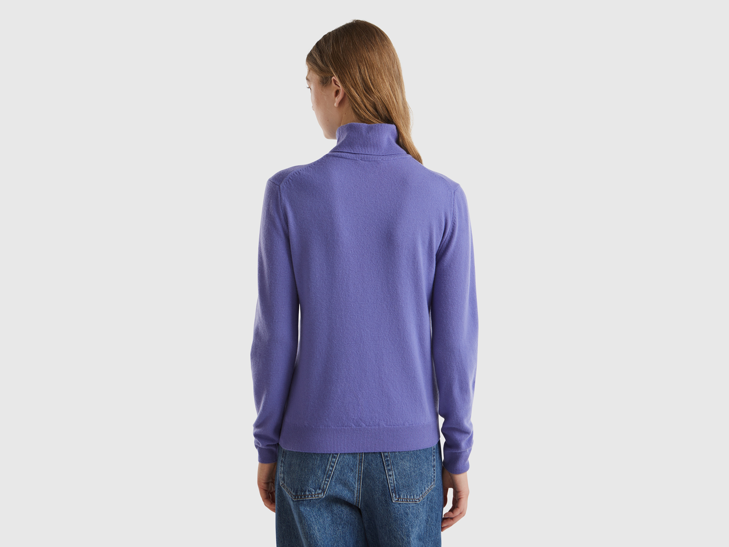 Pull col roulé en pure laine vierge – Image 2