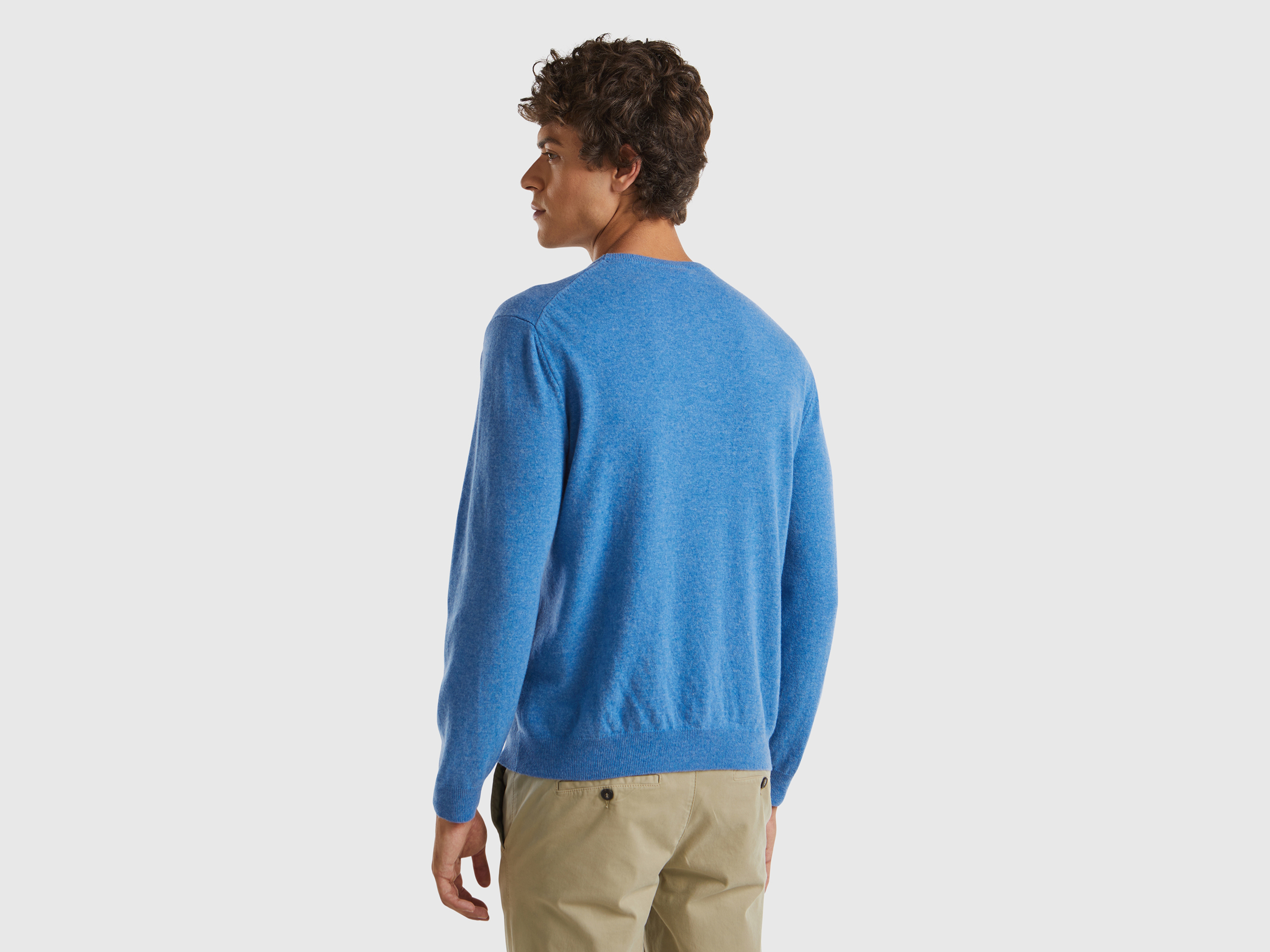 Pull col rond en pure laine vierge. – Image 2