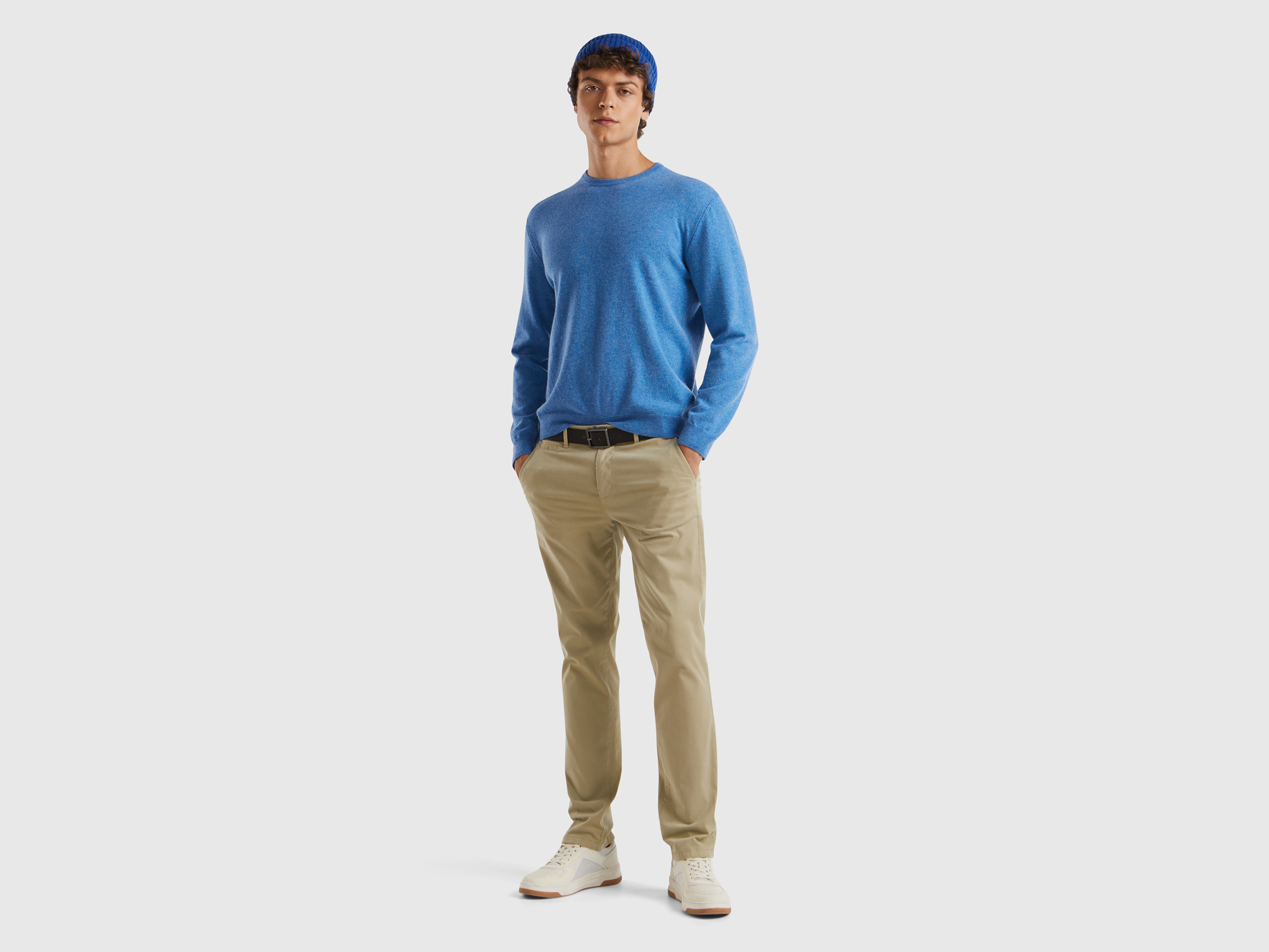 Pull col rond en pure laine vierge. – Image 5