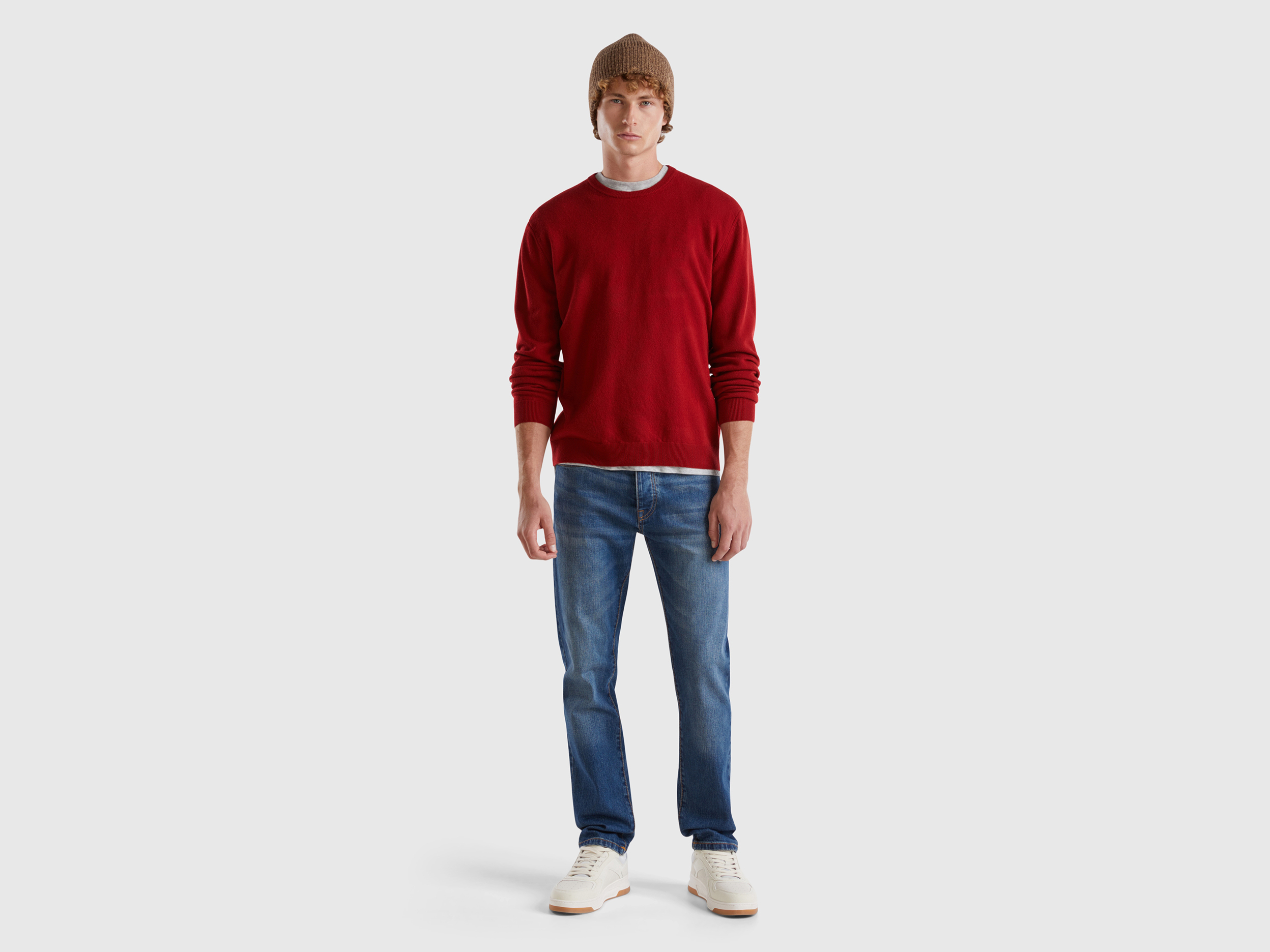 Pull col rond en pure laine vierge. – Image 5