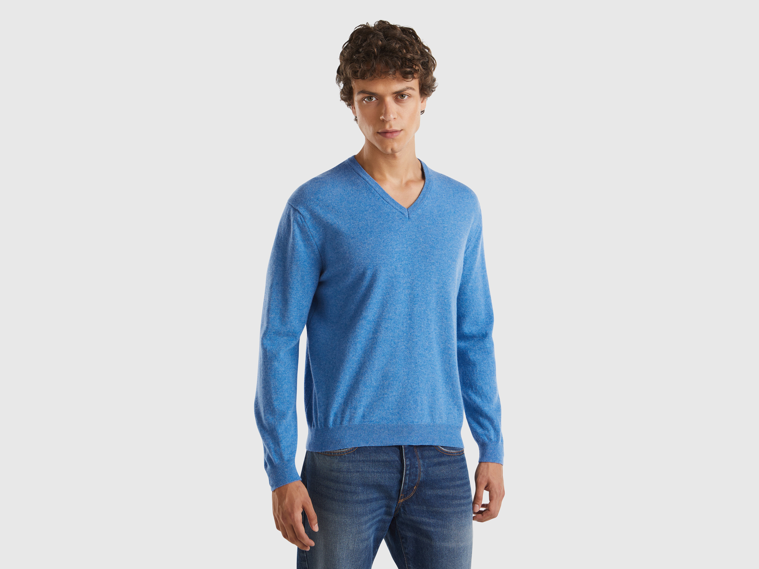 Pull col V en pure laine vierge Pull col V en pure laine vierge