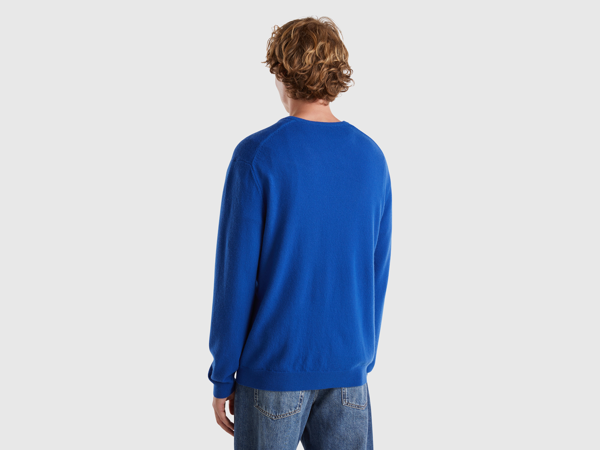 Pull col V en pure laine vierge – Image 2