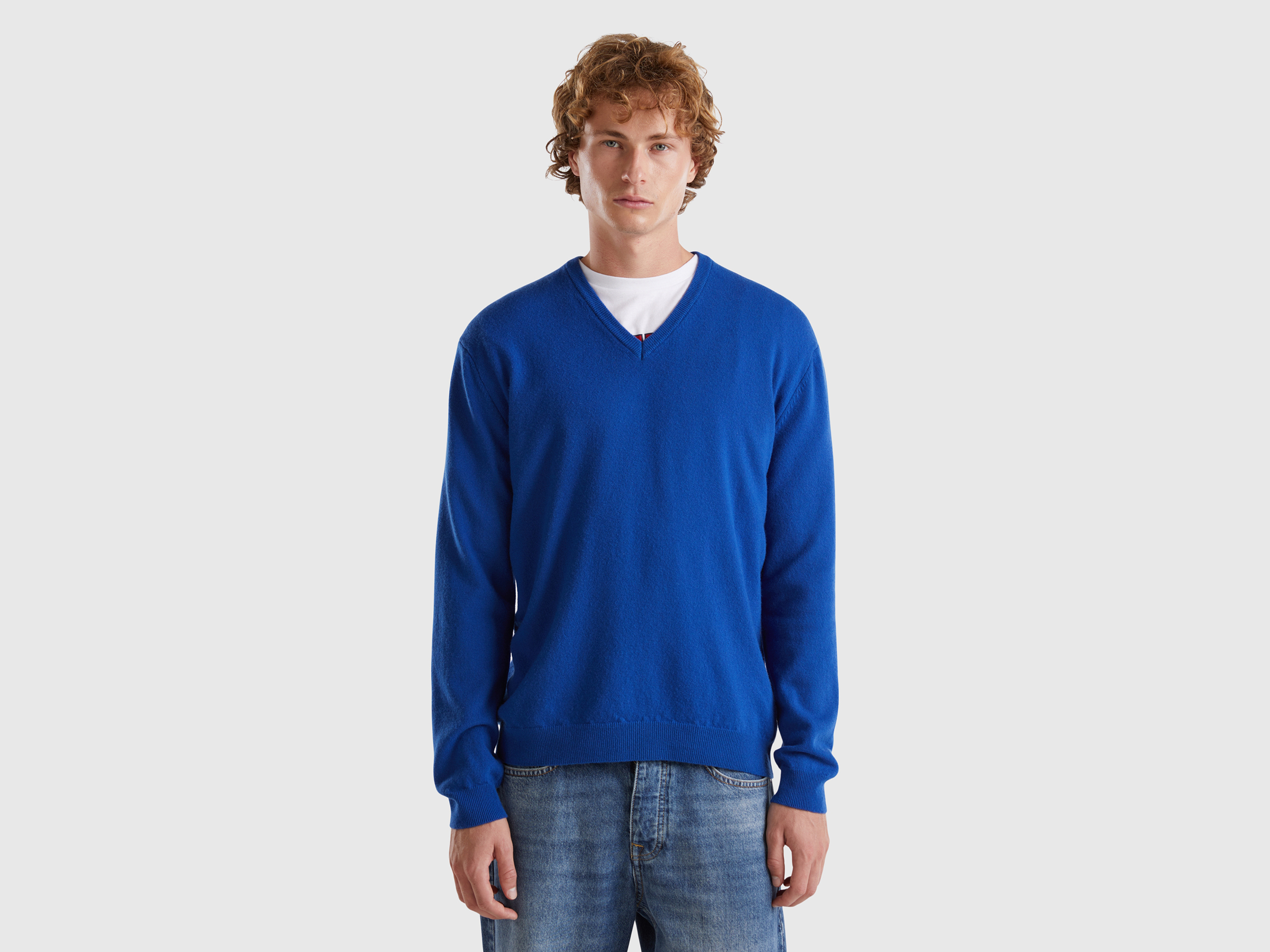 Pull col V en pure laine vierge Pull col V en pure laine vierge