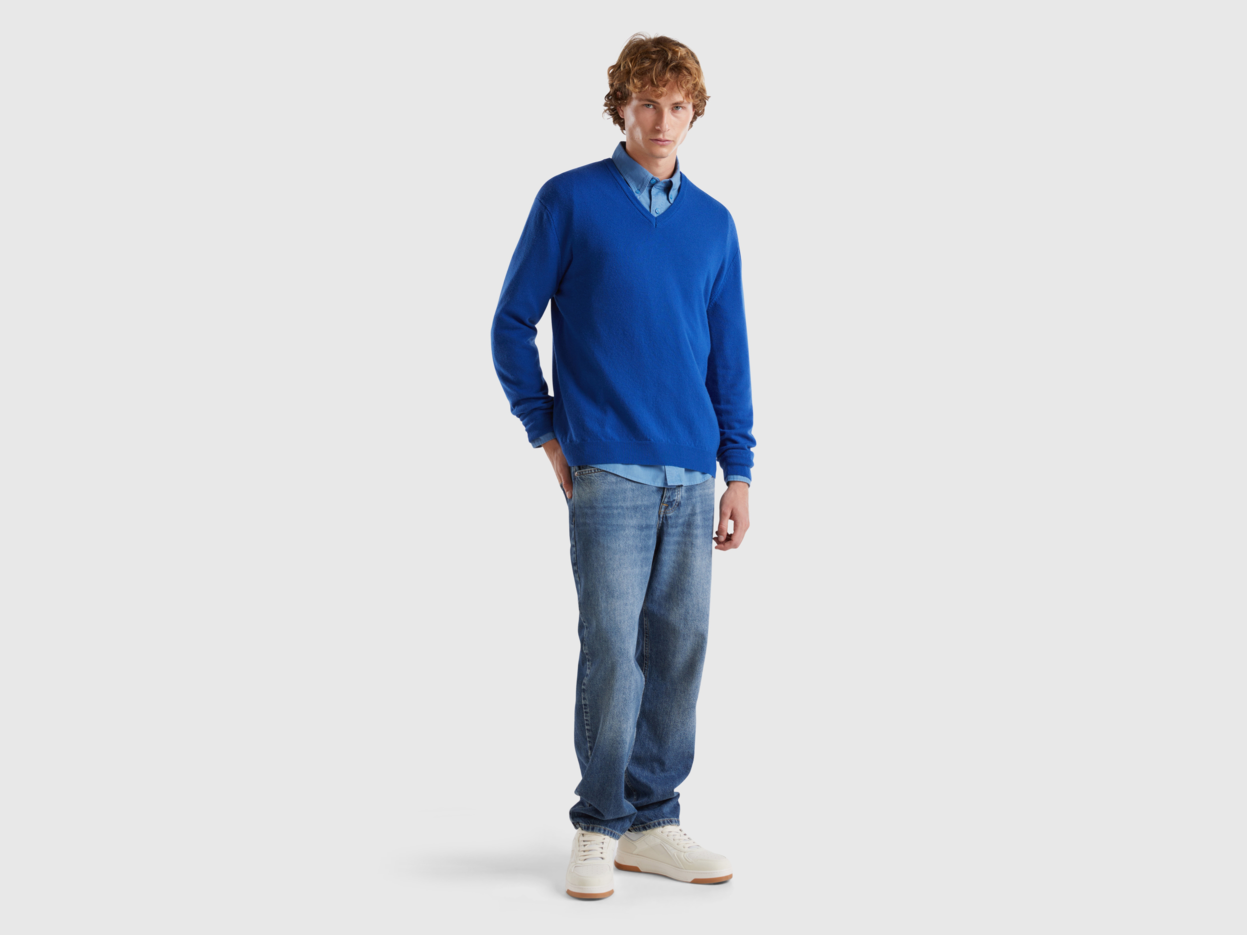 Pull col V en pure laine vierge – Image 5