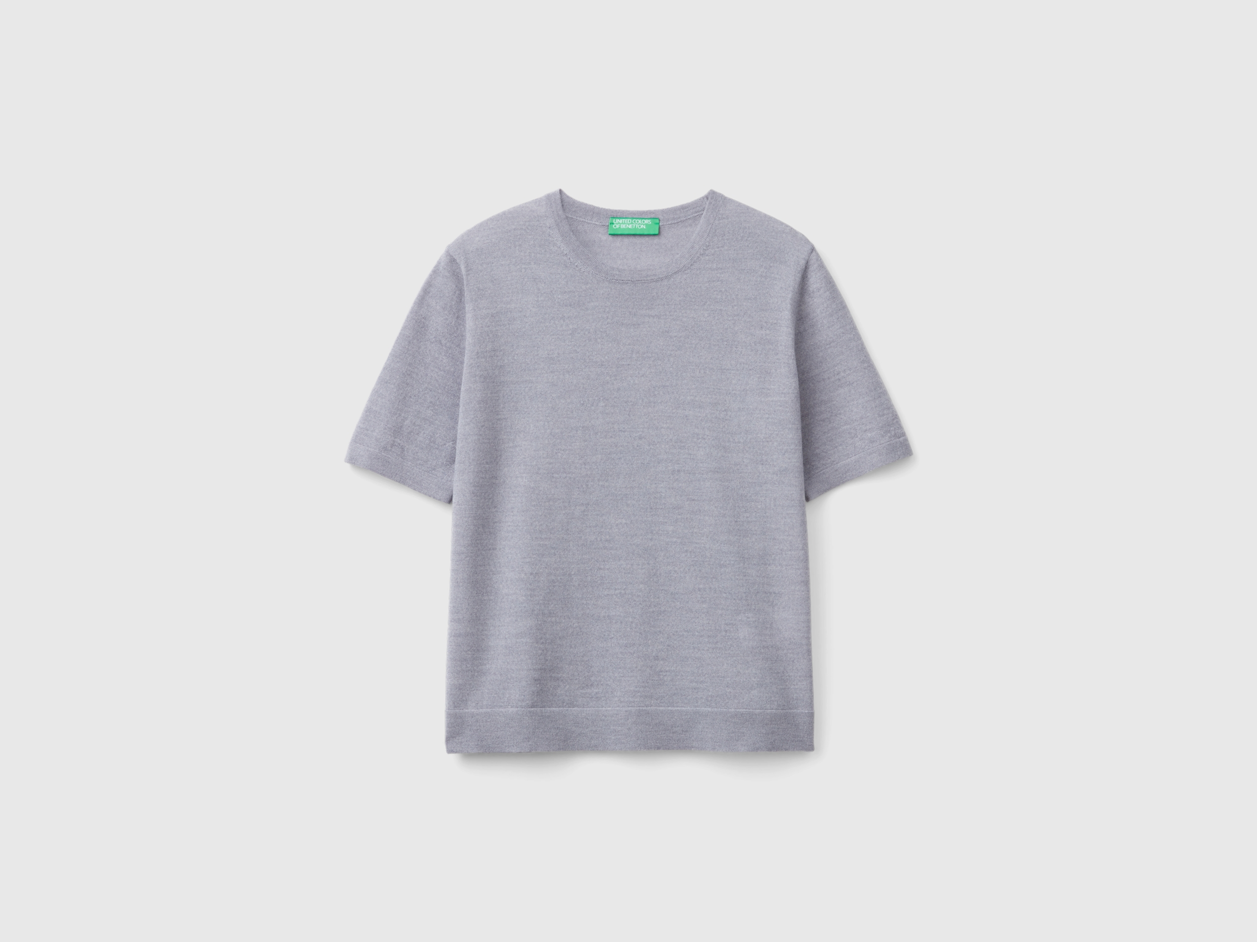 Pull manches courtes en pure laine mérinos – Image 3