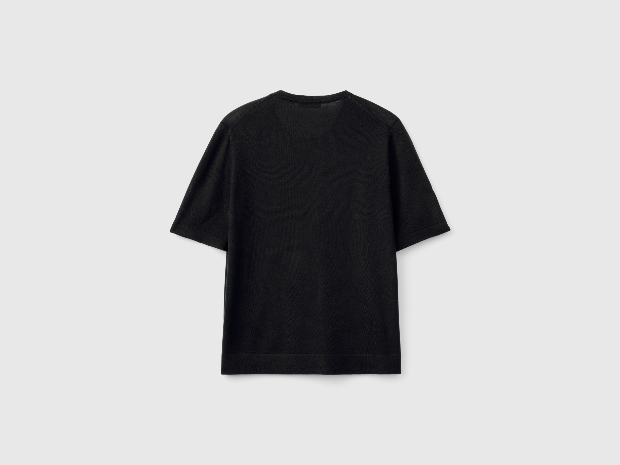 Pull manches courtes en pure laine mérinos – Image 4