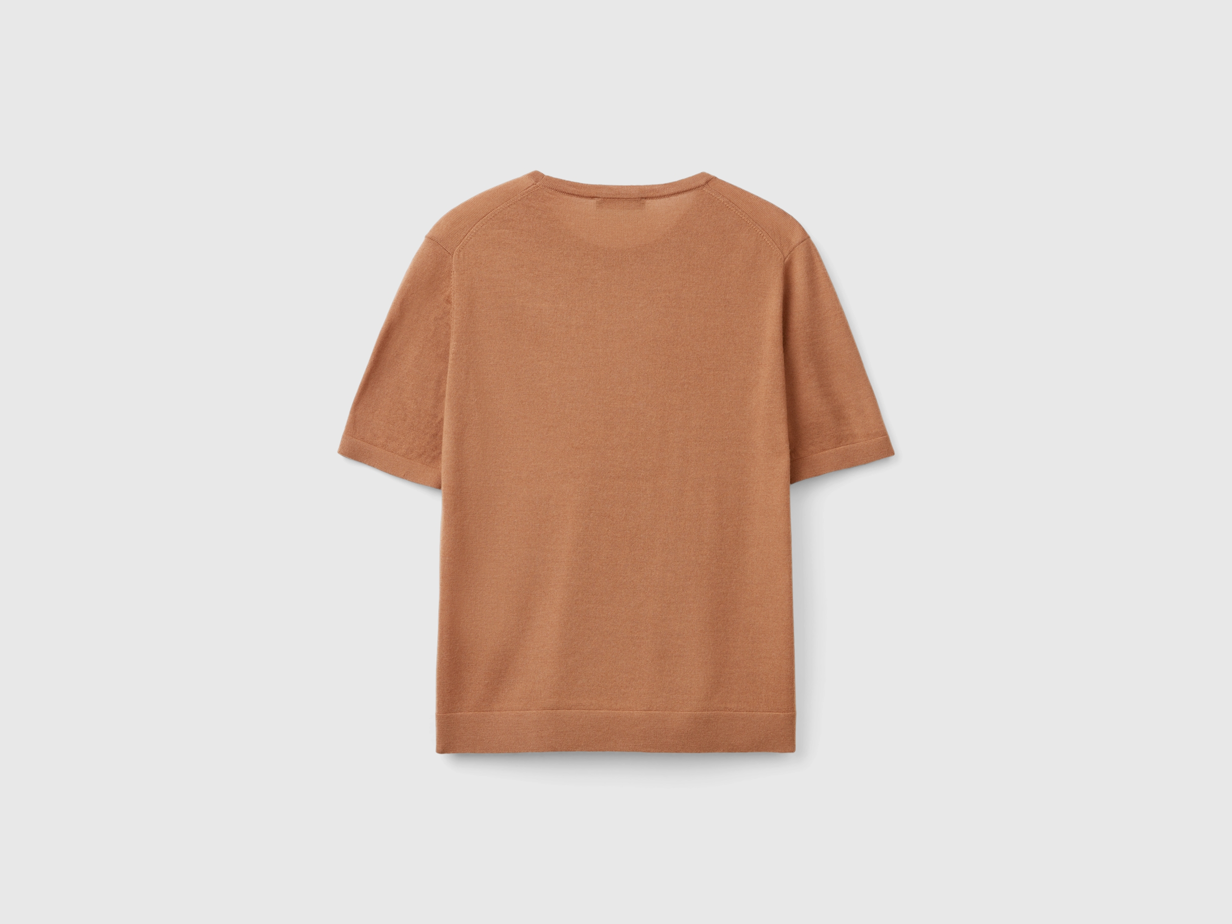 Pull manches courtes en pure laine mérinos – Image 4