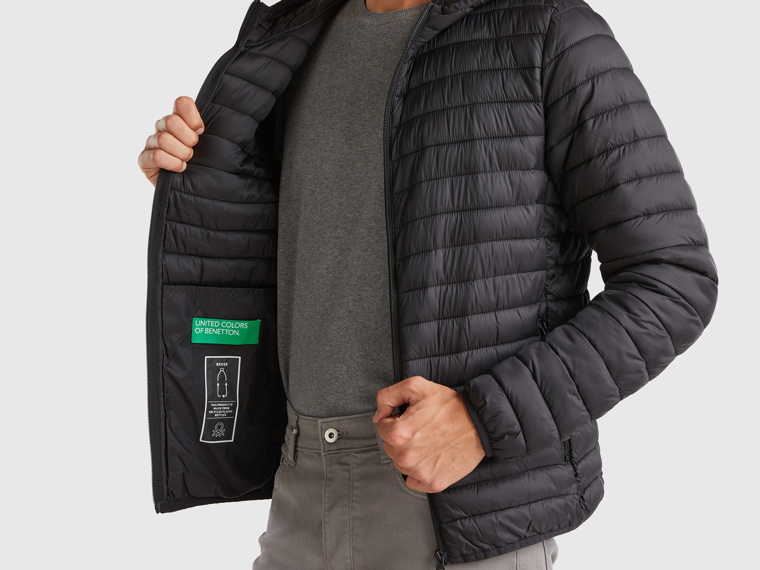 Veste matelassée avec ouate recyclée – Image 4