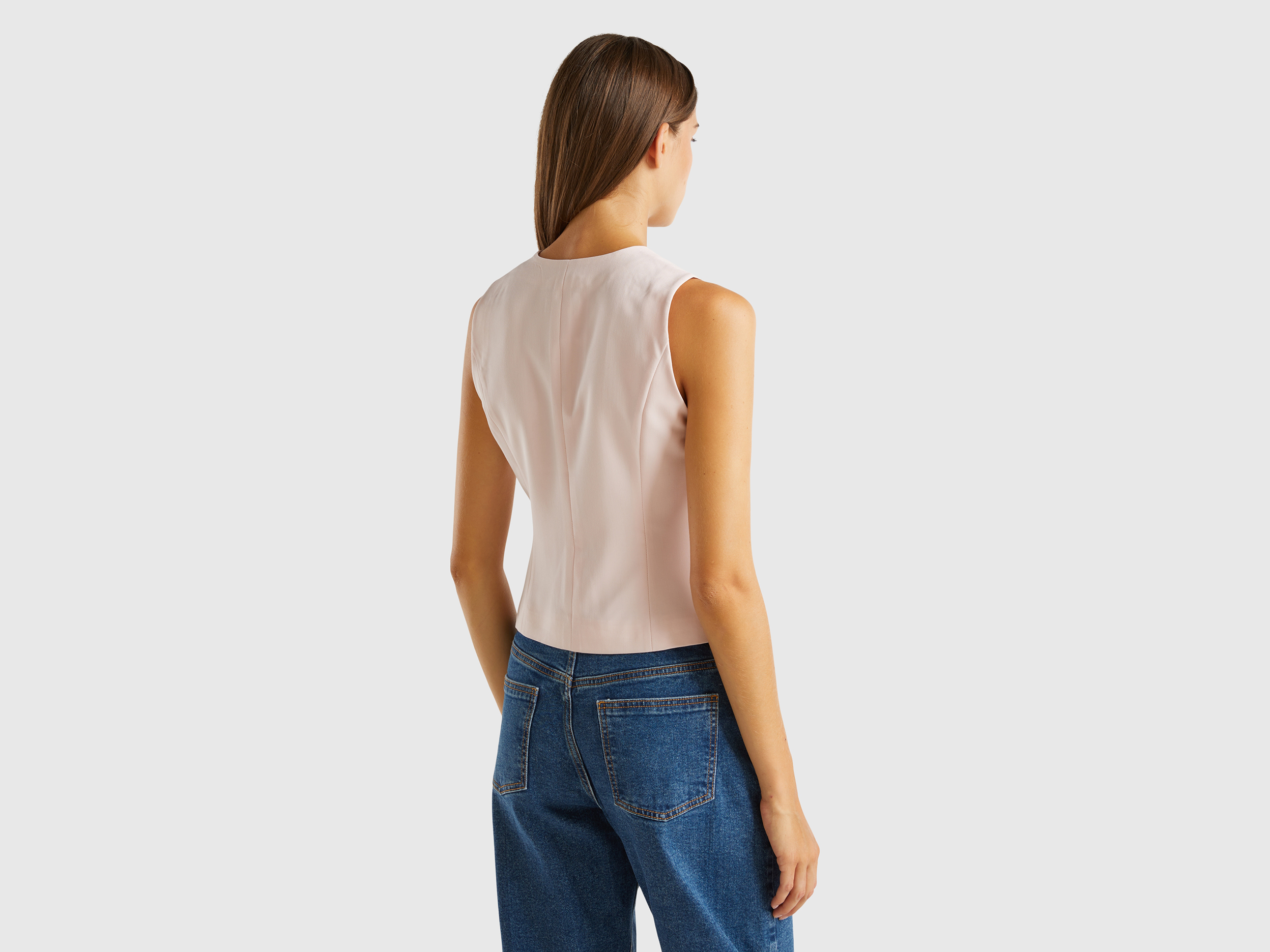 Gilet en mélange viscose stretch – Image 2