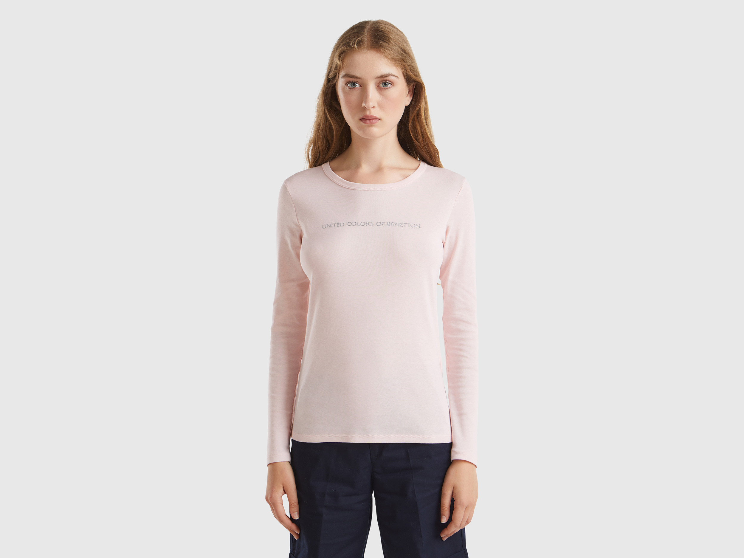 T-shirt manches longues 100 % coton. T-shirt manches longues 100 % coton.