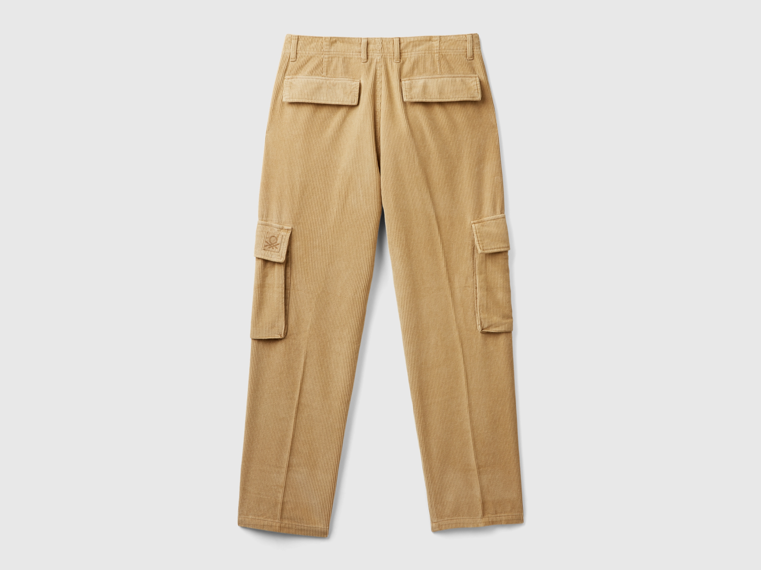 Pantalon cargo 100 % coton avec poches détaillées. – Image 3