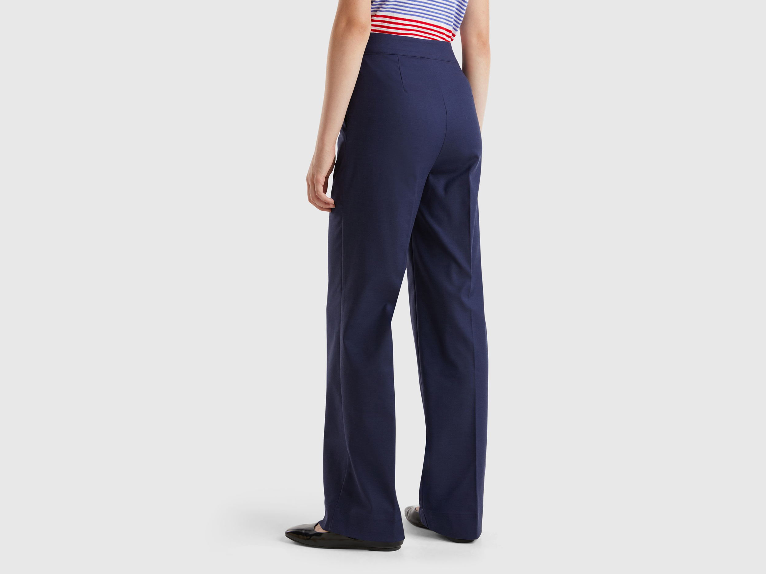 Pantalon palazzo taille haute – Image 2